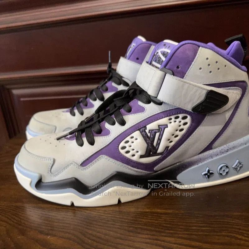 Louis Vuitton Louis Vuitton Trainer 2 Basketball Shoes in Blue . Size US 9.5 / EU 42-43 - 1 Thumbnail