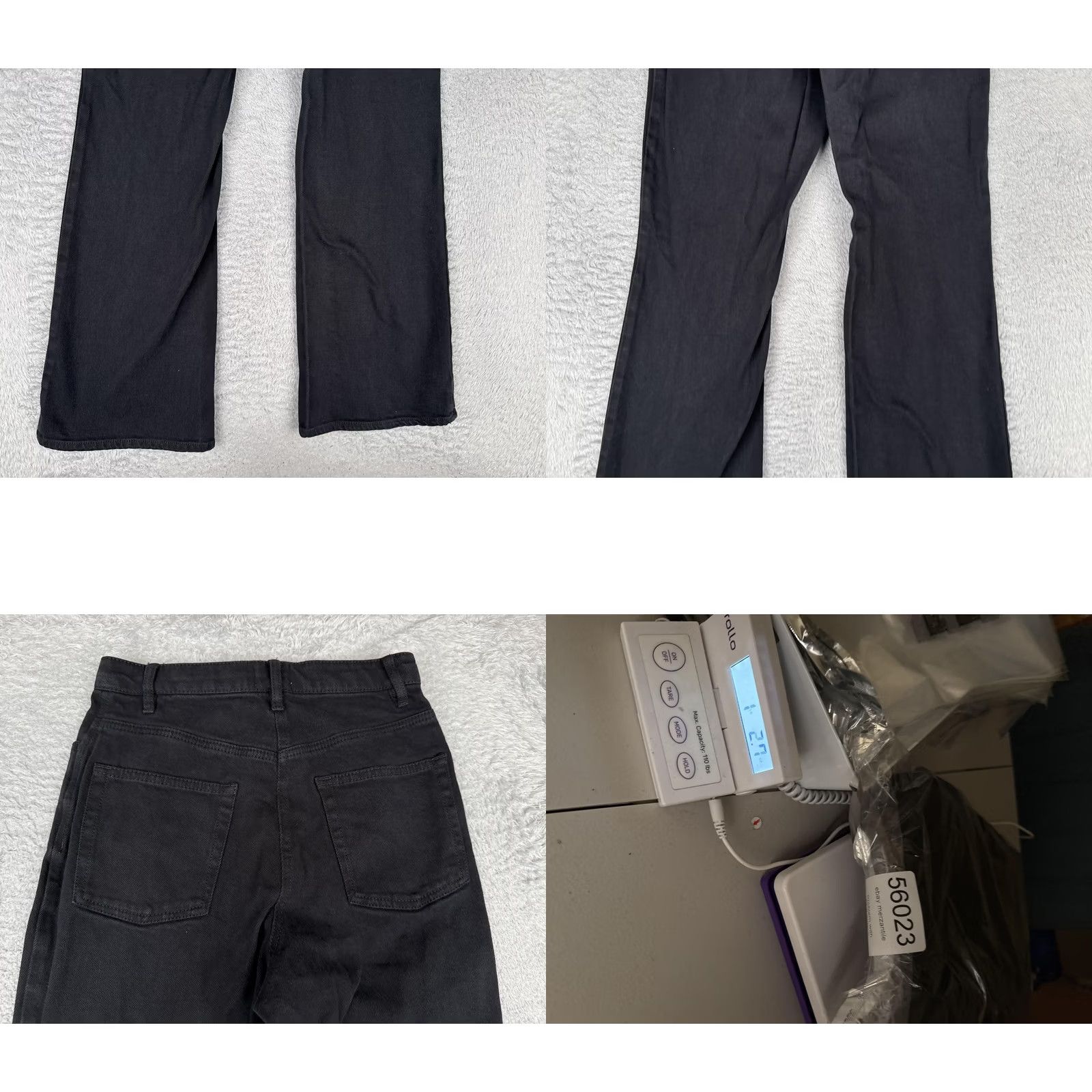 Vintage Wilfred Free Jeans Women 4 Black Dark Wash High Rise Straight Denim 25x30 Regular 5-Pocket Size 27" / US 4 / IT 40 - 10 Thumbnail