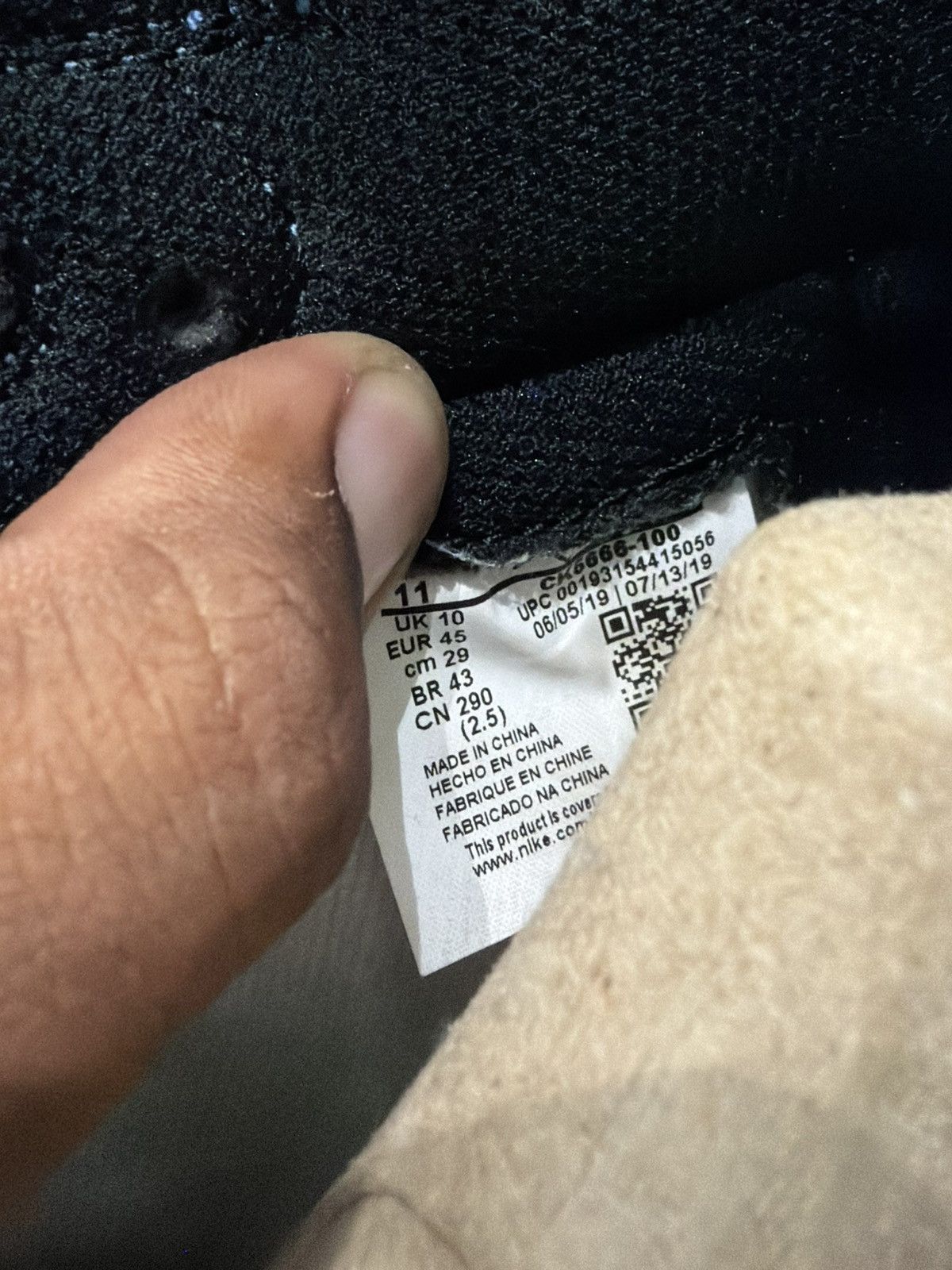 Jordan Brand Jordan 1 Fearless UNC Chicago Size 11 (2019) Size US 11 / EU 44 - 10 Thumbnail