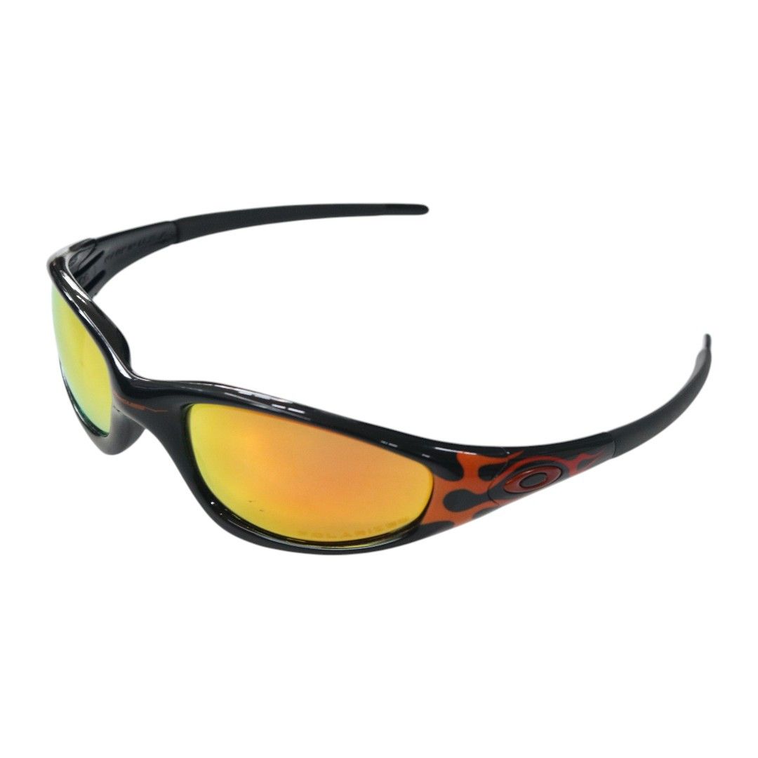 Oakley OAKLEY 1999 New Straight Jacket 1.0 Orange / Fire Sunglasses Size ONE SIZE - 1 Thumbnail