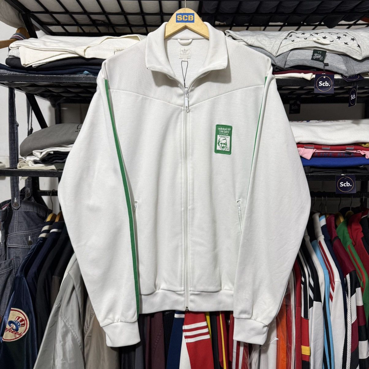 Vintage Vintage stan smith y2k track top Size US XL / EU 56 / 4 - 2 Thumbnail