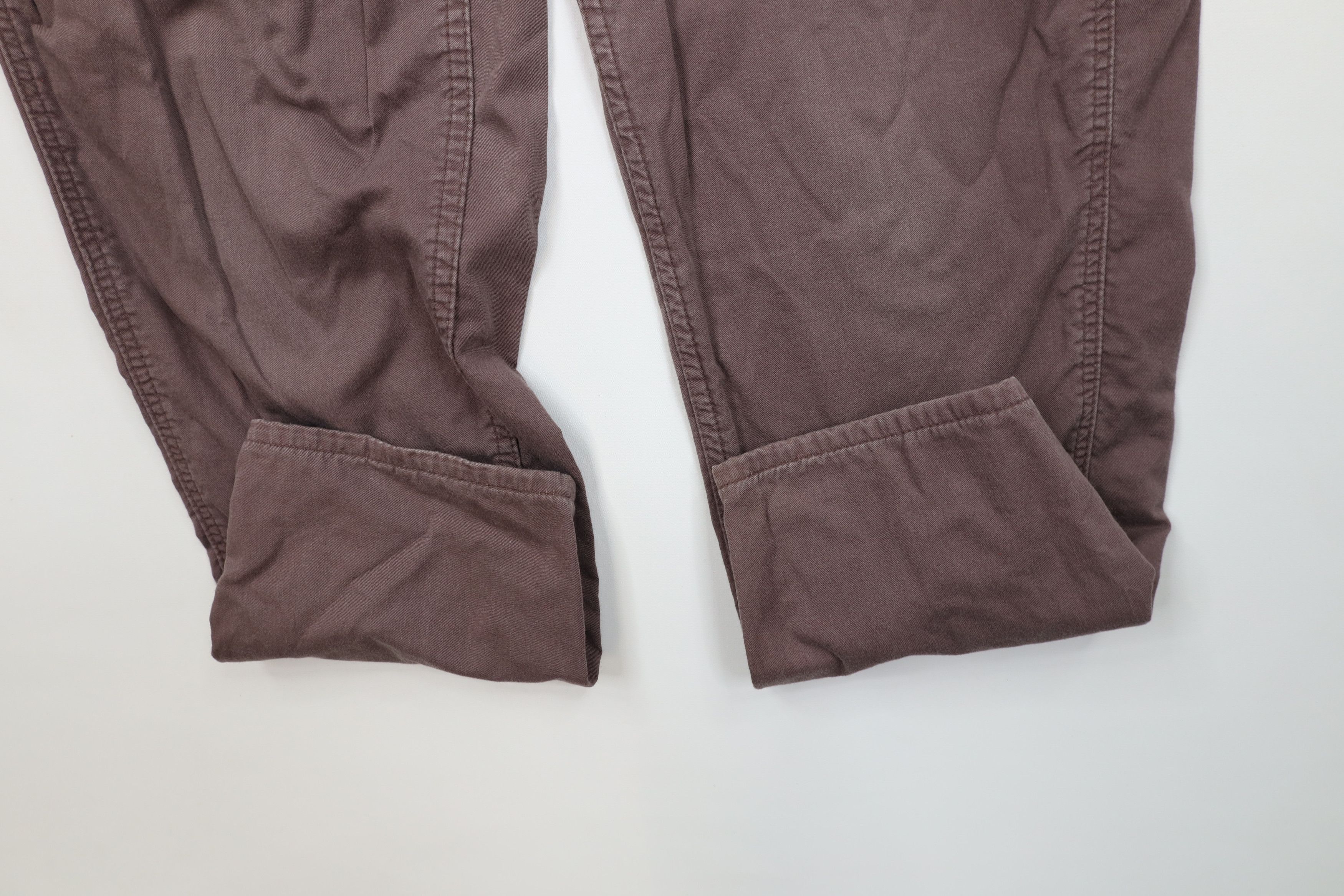Lee Vintage 90s Lee Pleated Tapered Leg Chino Pants Purple USA Size 38" / US 16 / IT 52 - 5 Thumbnail