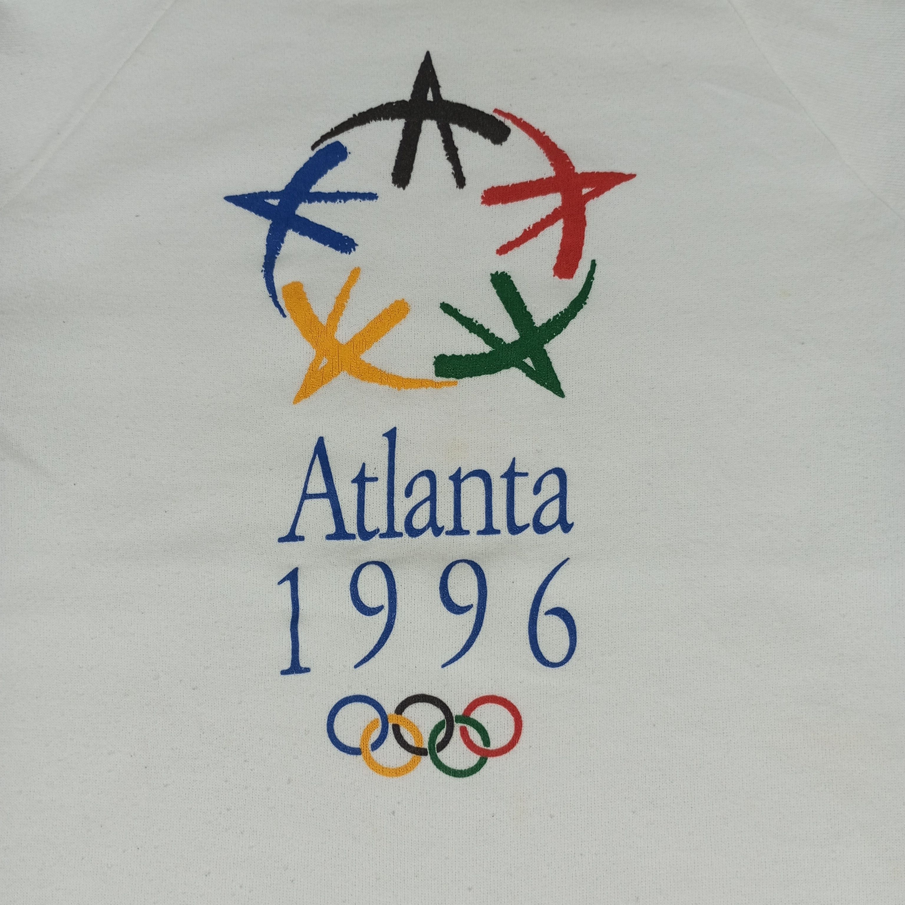 USA Olympics × Vintage Olympics Atlanta 1996 Promo Style Vintage Sweatshirt Size US S / EU 44-46 / 1 - 2 Thumbnail