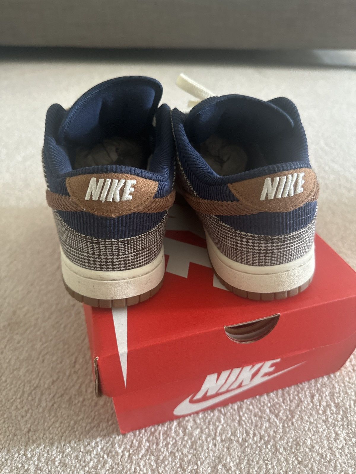Nike Nike Dunk Low Premium “Tweed” - Size 9 Size US 9 / EU 42 - 3 Thumbnail