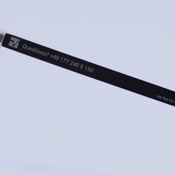 Ic! Berlin Ic! Berline RAJA D0094H 301 Eyeglasses Aubergine Ice Matte Size ONE SIZE - 8 Thumbnail