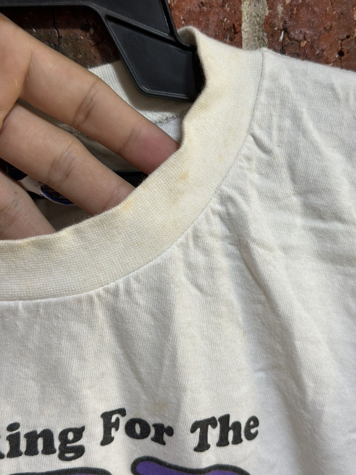 Sears Vintage Crazy Shirt Quotes Faded Tee Size US XL / EU 56 / 4 - 7 Thumbnail