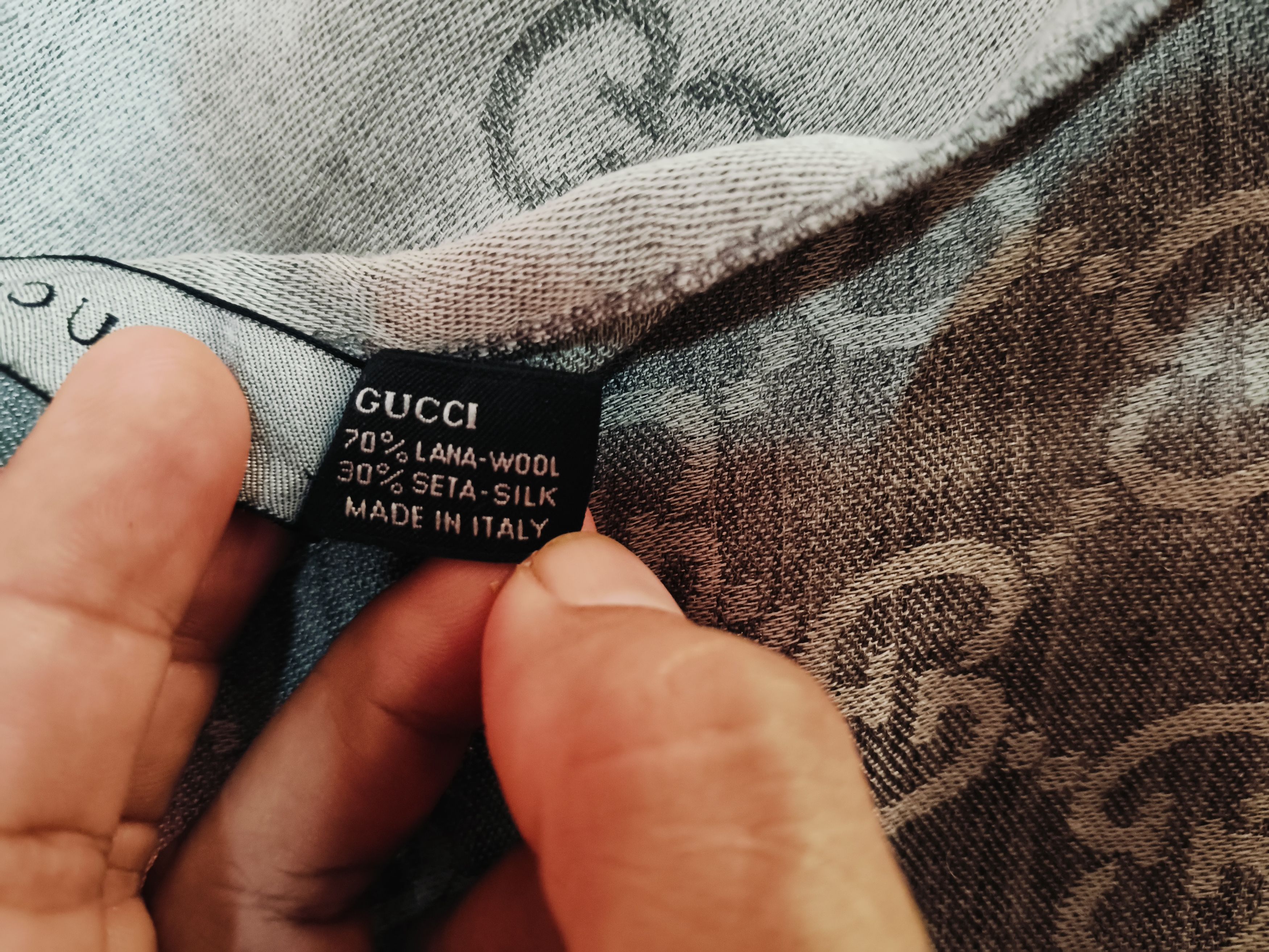 Gucci GUCCI MONOGRAM WOOL SCARF Size ONE SIZE - 5 Thumbnail