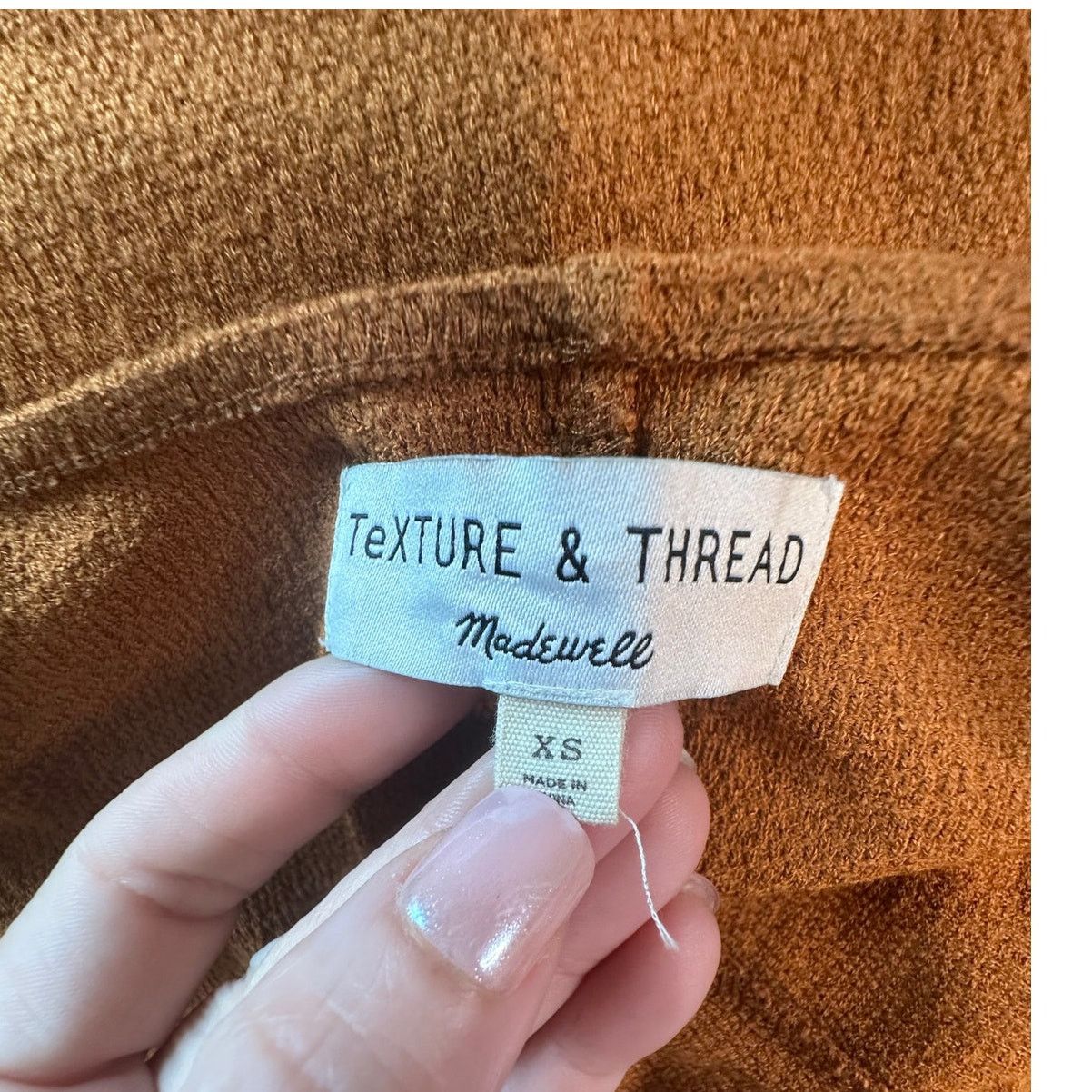 Madewell Madewell Golden Pecan faux wrap mini dress size XS Size XS / US 0-2 / IT 36-38 - 3 Thumbnail