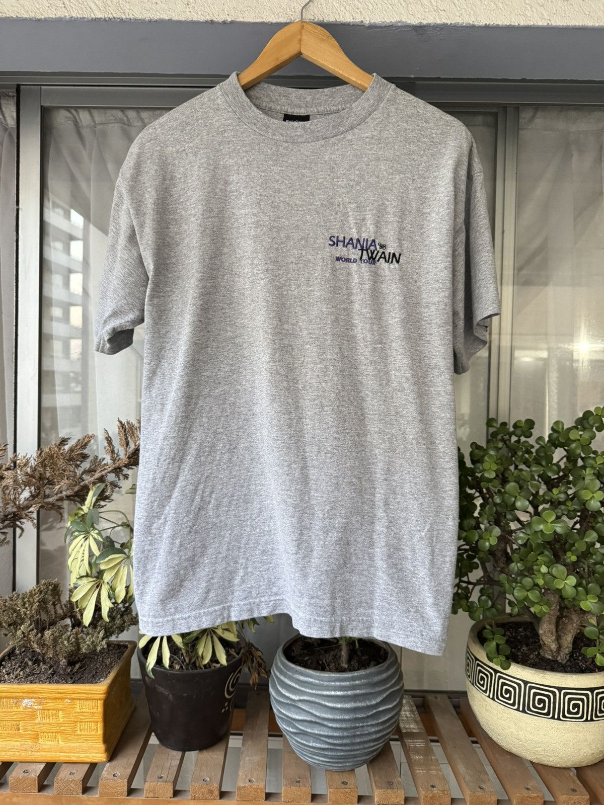 Band Tees × Vintage Vintage Shania Twain world tour 1998 Size US L / EU 52-54 / 3 - 1 Thumbnail
