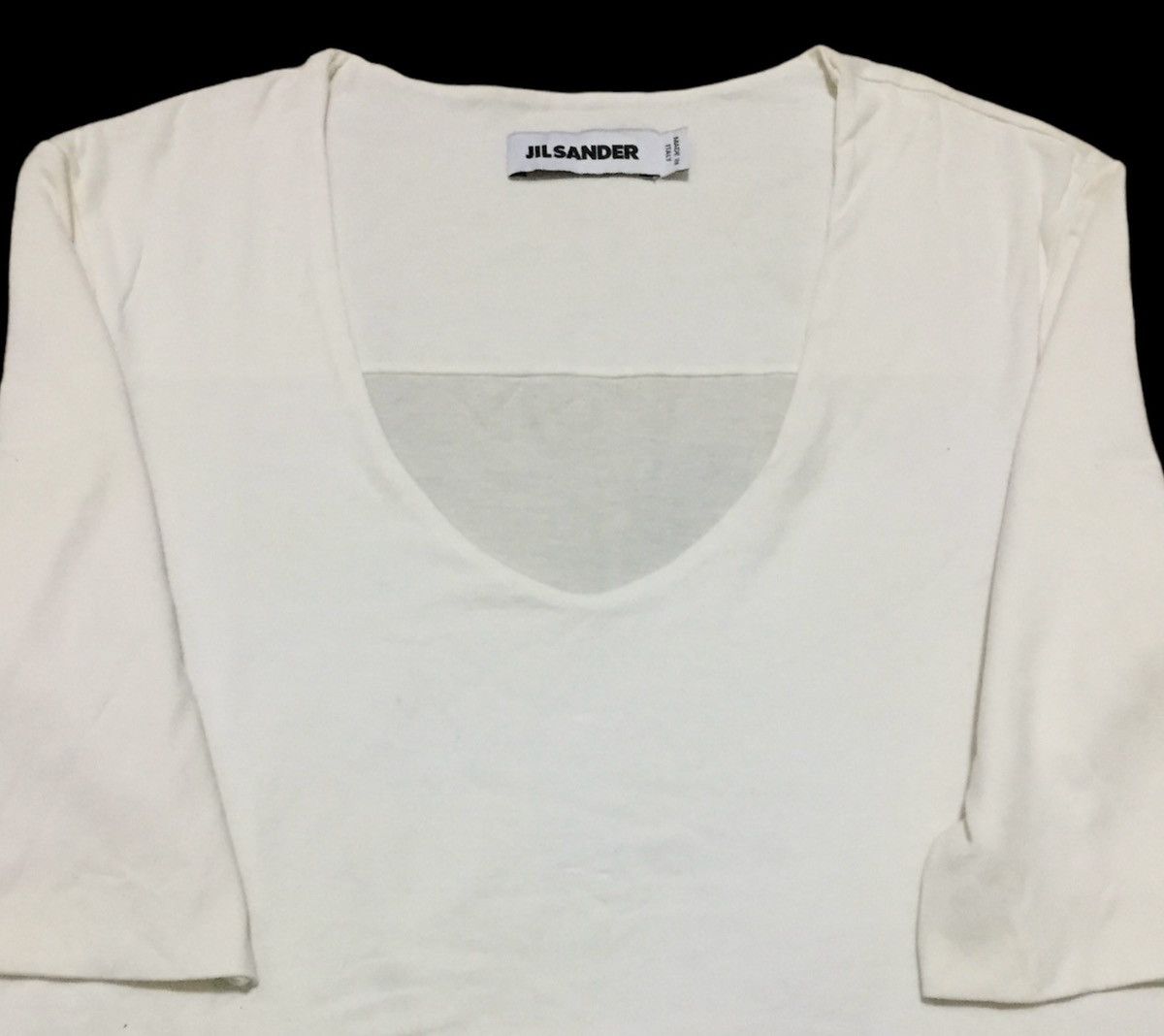 Jil Sander × Raf Simons Jil Sander V-neck Stretch Tee Raf Simons Era Size M / US 6-8 / IT 42-44 - 3 Thumbnail