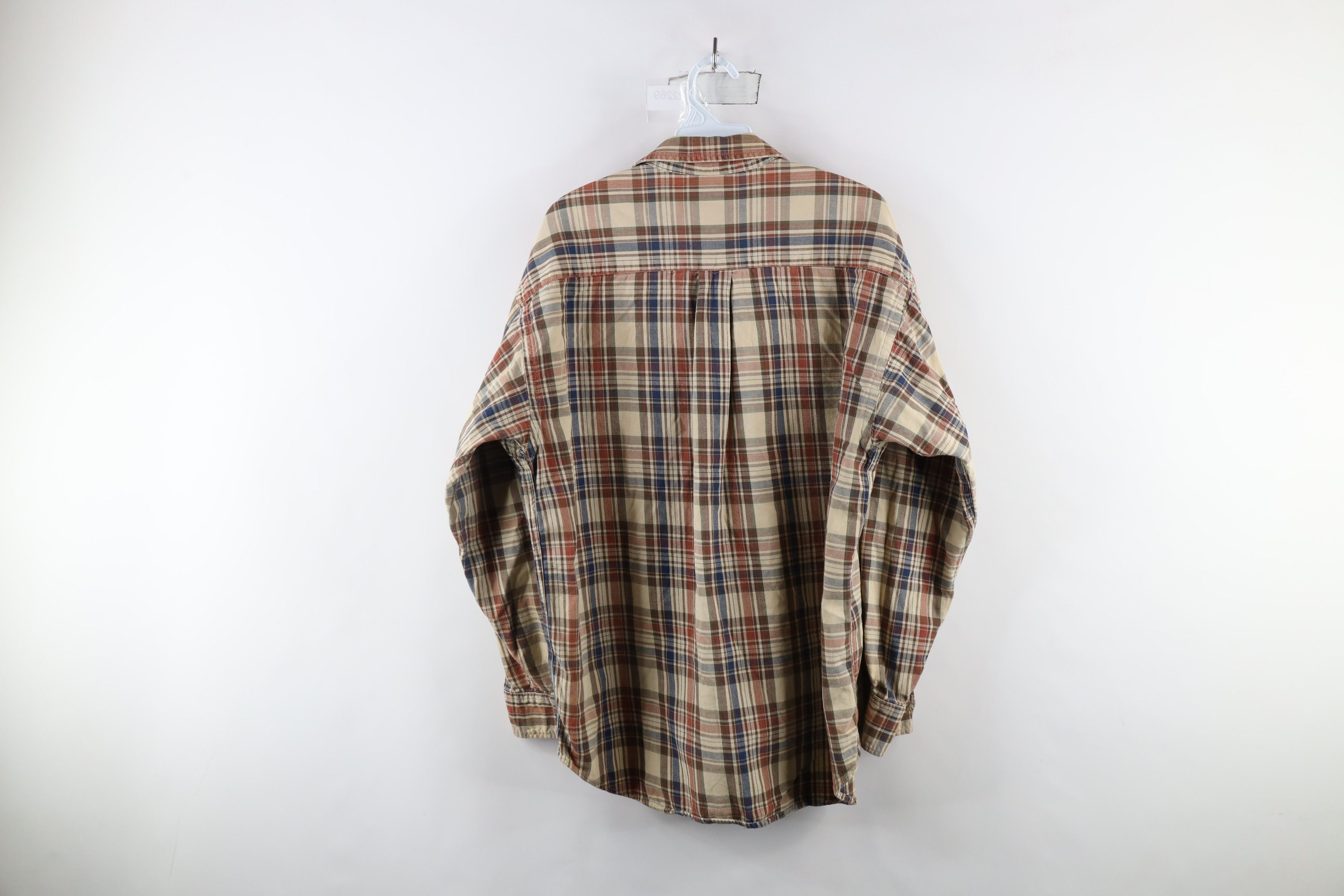 Vintage Vintage 90s Streetwear Flannel Collared Button Shirt Plaid Size US M / EU 48-50 / 2 - 10 Thumbnail