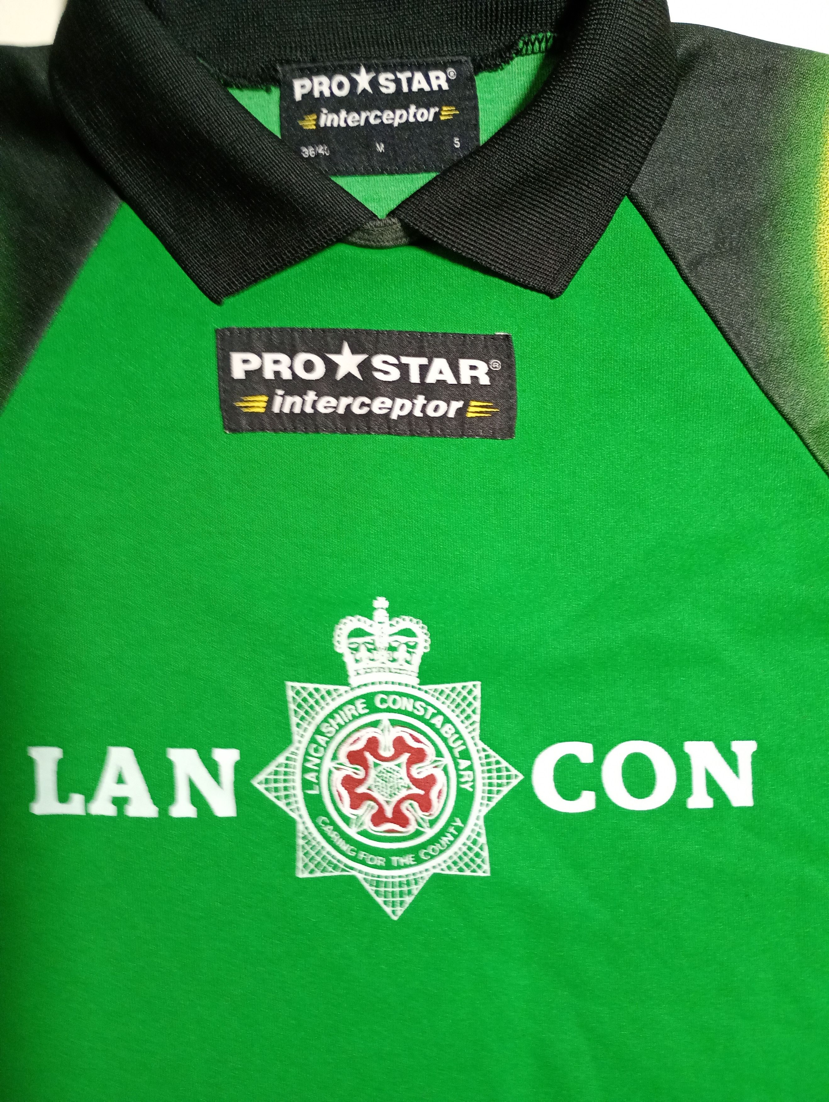 Vintage Pro Star Interceptor LanCon Goalkeeper Jersey 1990-1993 Size US M / EU 48-50 / 2 - 7 Thumbnail