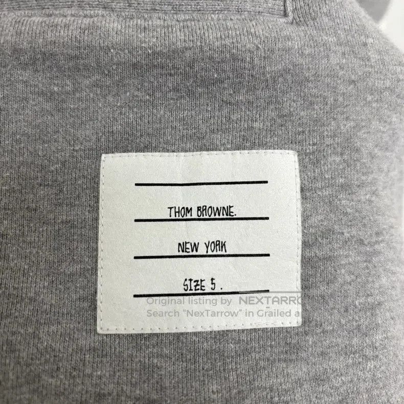 Thom Browne Thom Browne Twill sleeve patch cotton cardigan Size US XXL / EU 58 / 5 - 3 Thumbnail