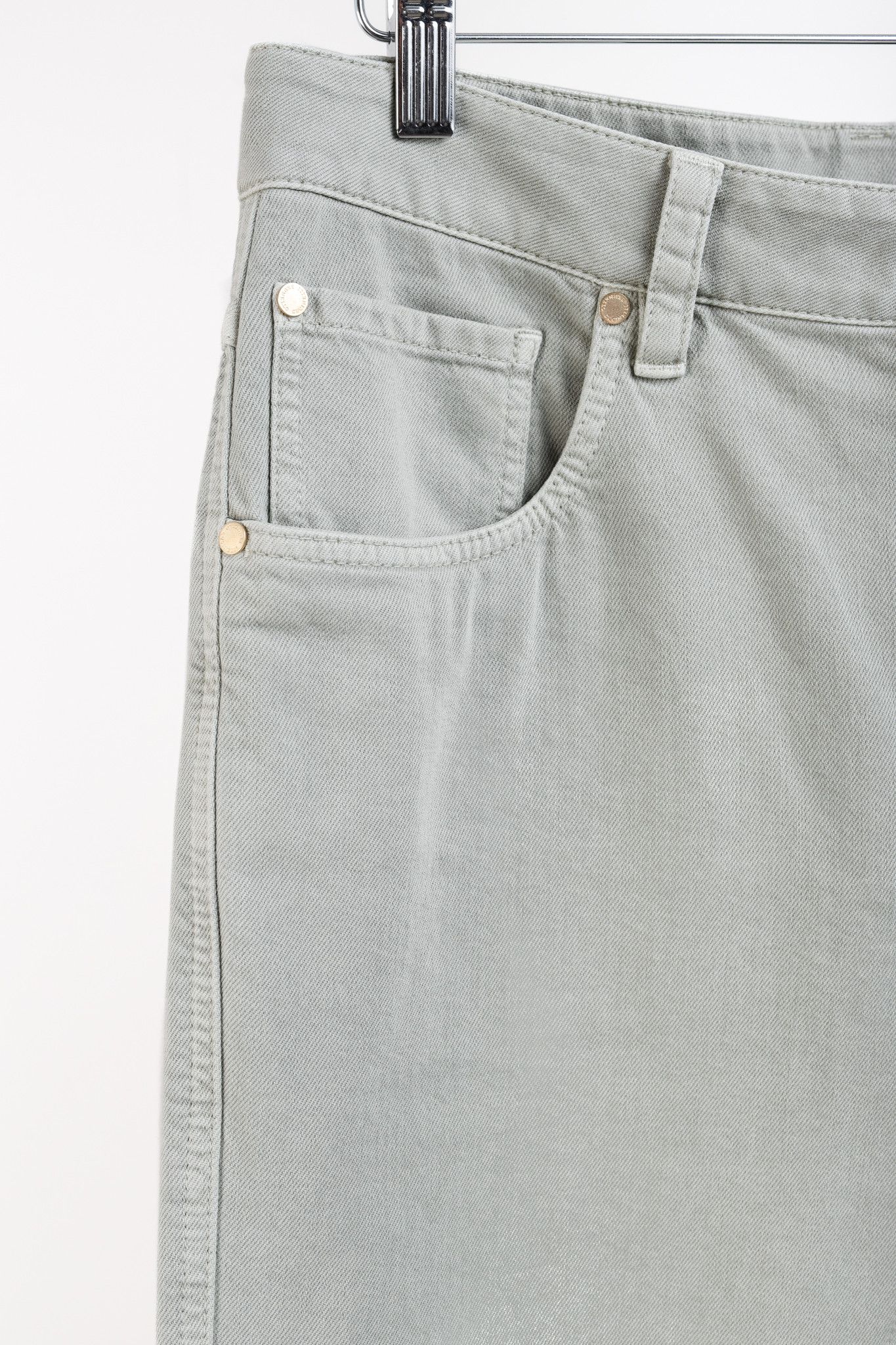 Brunello Cucinelli Brunello Cucinelli SS23 Monili-Bead Straight Leg Jeans Size 28" / US 6 / IT 42 - 4 Thumbnail