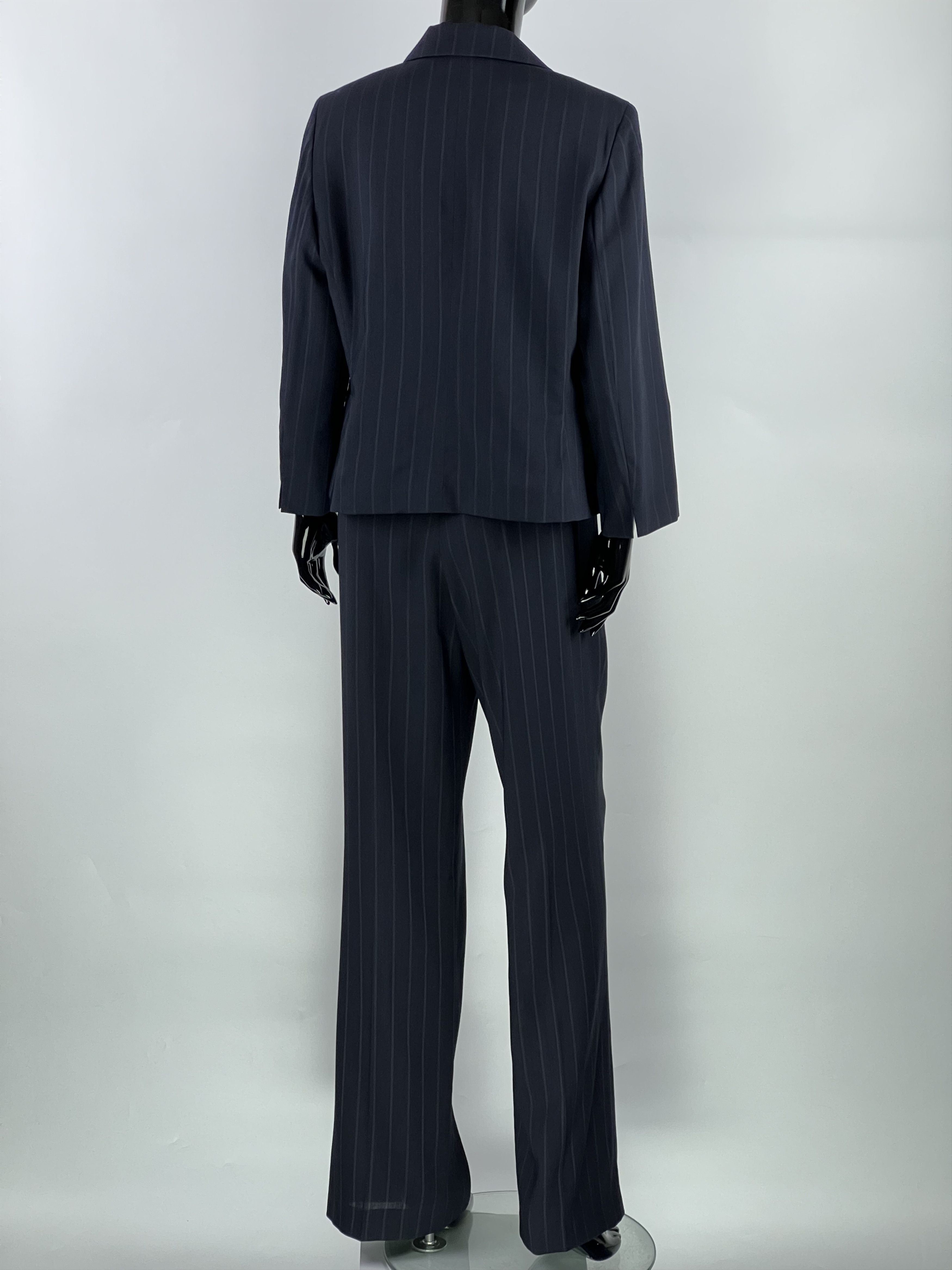 Gerard Darel Gerard Darel Striped Wool Suit Size 44 Size XL / US 12-14 / IT 48-50 - 3 Thumbnail