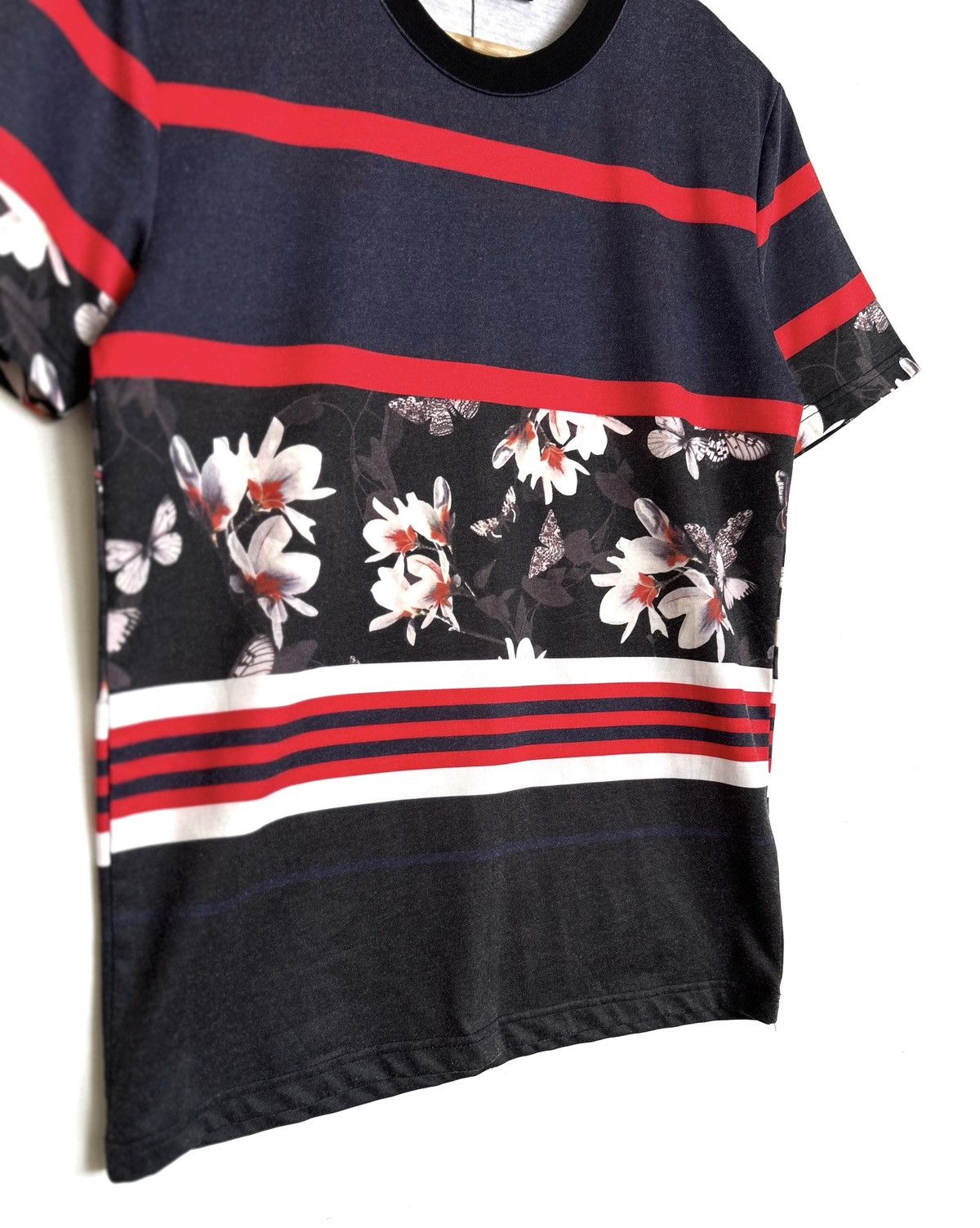 Givenchy RARE🔥S/S15 GIVENCHY FLORAL PRINT COTTON JERSEY Size US M / EU 48-50 / 2 - 4 Thumbnail