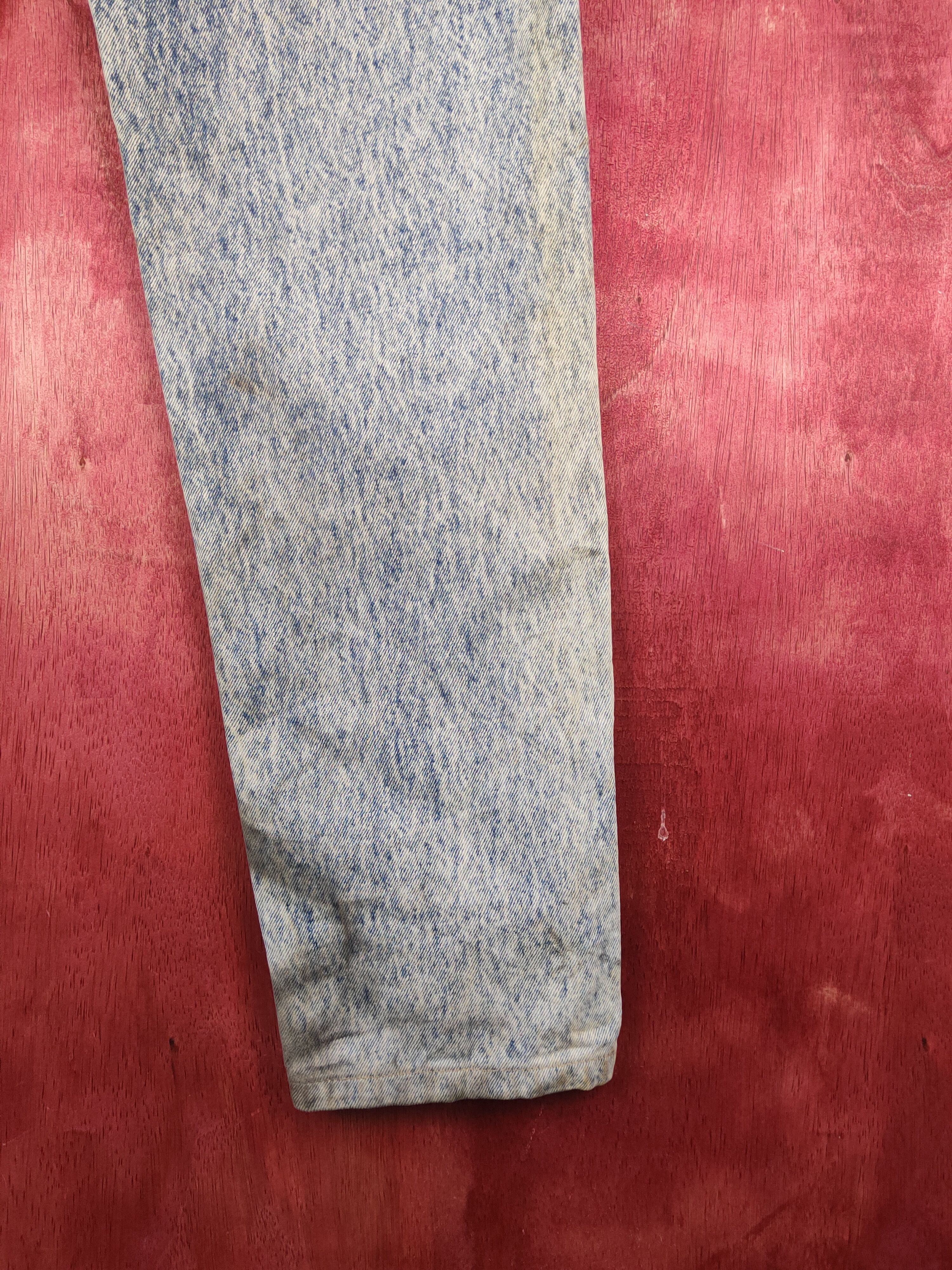 Edwin Edwin Blue Faded Distressed Ripped Jeans #S2360 Size US 27 - 12 Thumbnail
