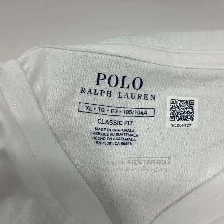 Polo Ralph Lauren Polo Ralph Lauren Logo Embroidered Solid Crew Neck T. Size US XL / EU 56 / 4 - 5 Thumbnail
