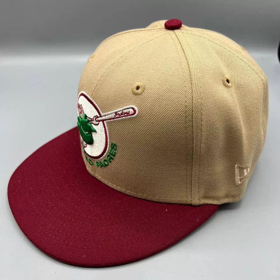 New Era San Diego Padres Hat Men 7 1/2 59Fifty New Era Fitted Cap Size ONE SIZE - 3 Thumbnail