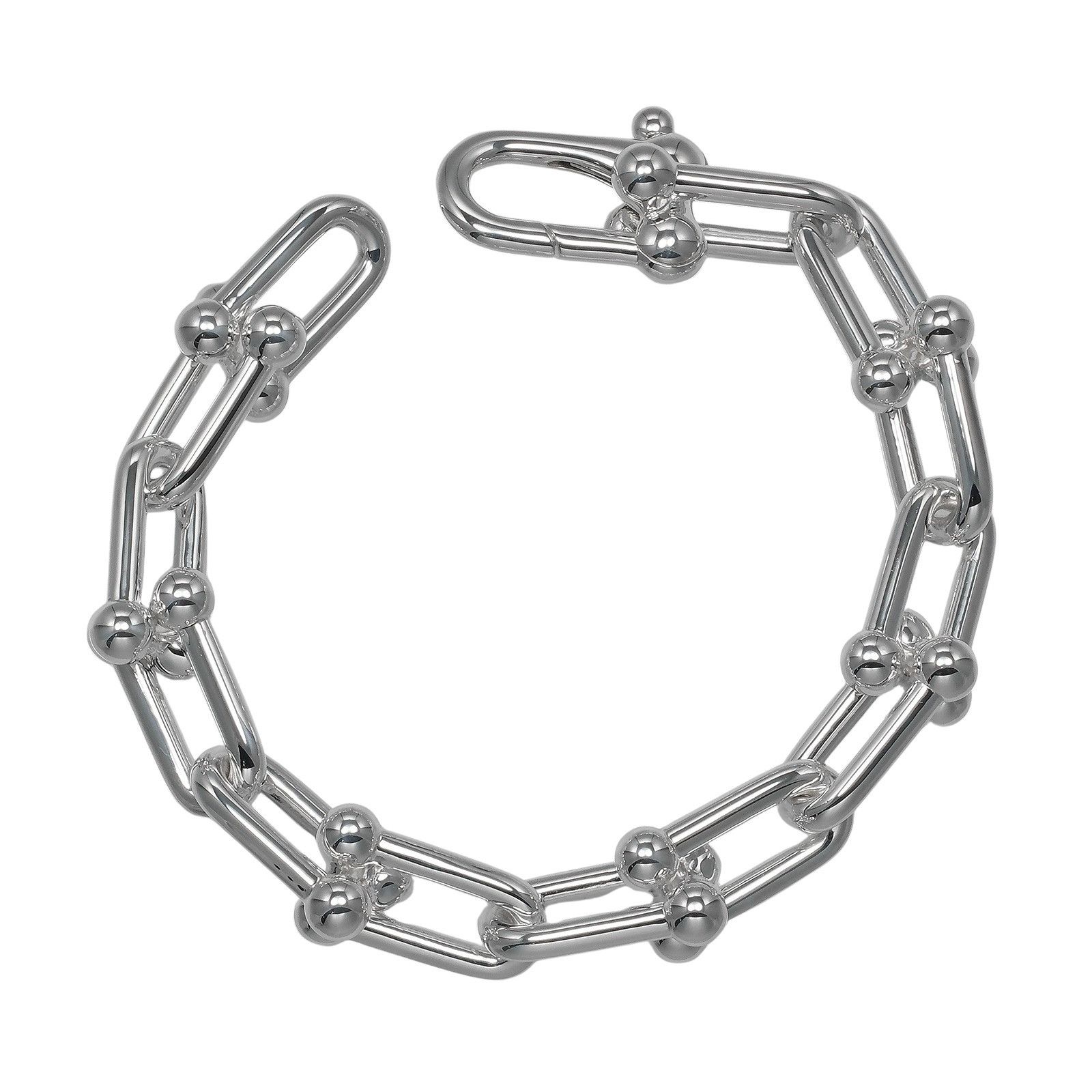 Tiffany Hardwear Bracelet Silver Tiffany Link Chain Tiffany