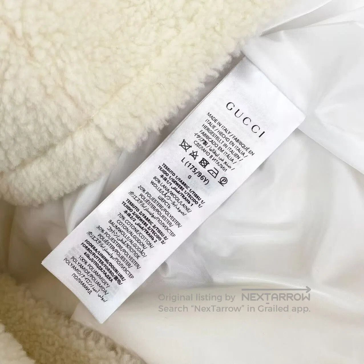 Gucci Guicci 24ss double G print lambswool coat| Size L / US 10 / IT 46 - 4 Thumbnail