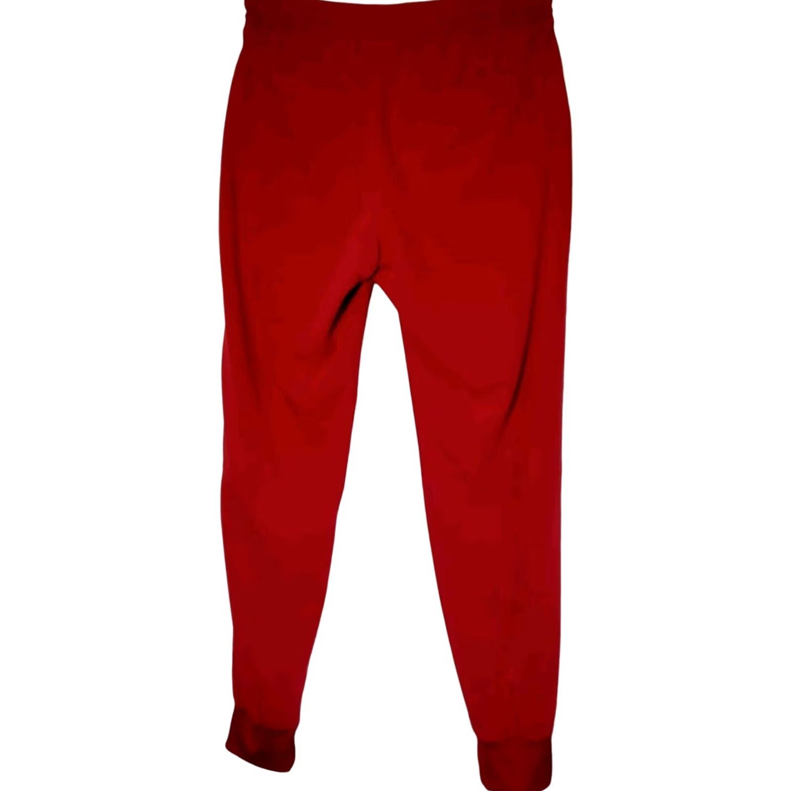 Koio Koi Scrub Pants Women S Regular Red Jogger Workwear 740R Stretch Size 28" / US 6 / IT 42 - 2 Thumbnail
