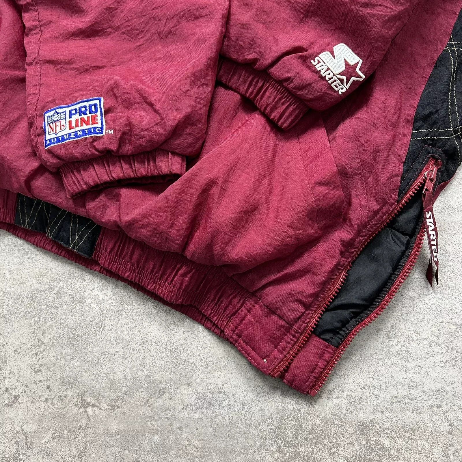 NFL × Starter × Vintage SAN FRANCISCO 49ERS STARTER PUFFER JACKET SIZE XXL 2XL Size US XXL / EU 58 / 5 - 5 Thumbnail