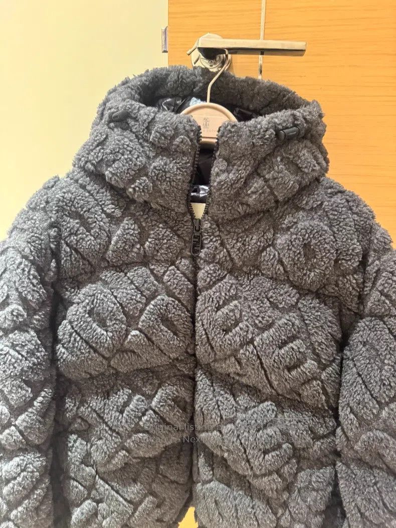Fendi Fendi 23 Fall/Winter Camel Hair and Wool Puffer Jacket Ted Size S / US 4 / IT 40 - 2 Thumbnail