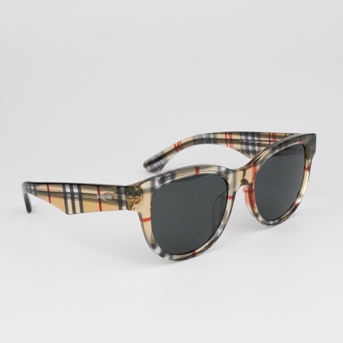 Burberry NEW Burberry BE4432U 412287 Grey Oval Women Sunglasses Size ONE SIZE - 7 Thumbnail