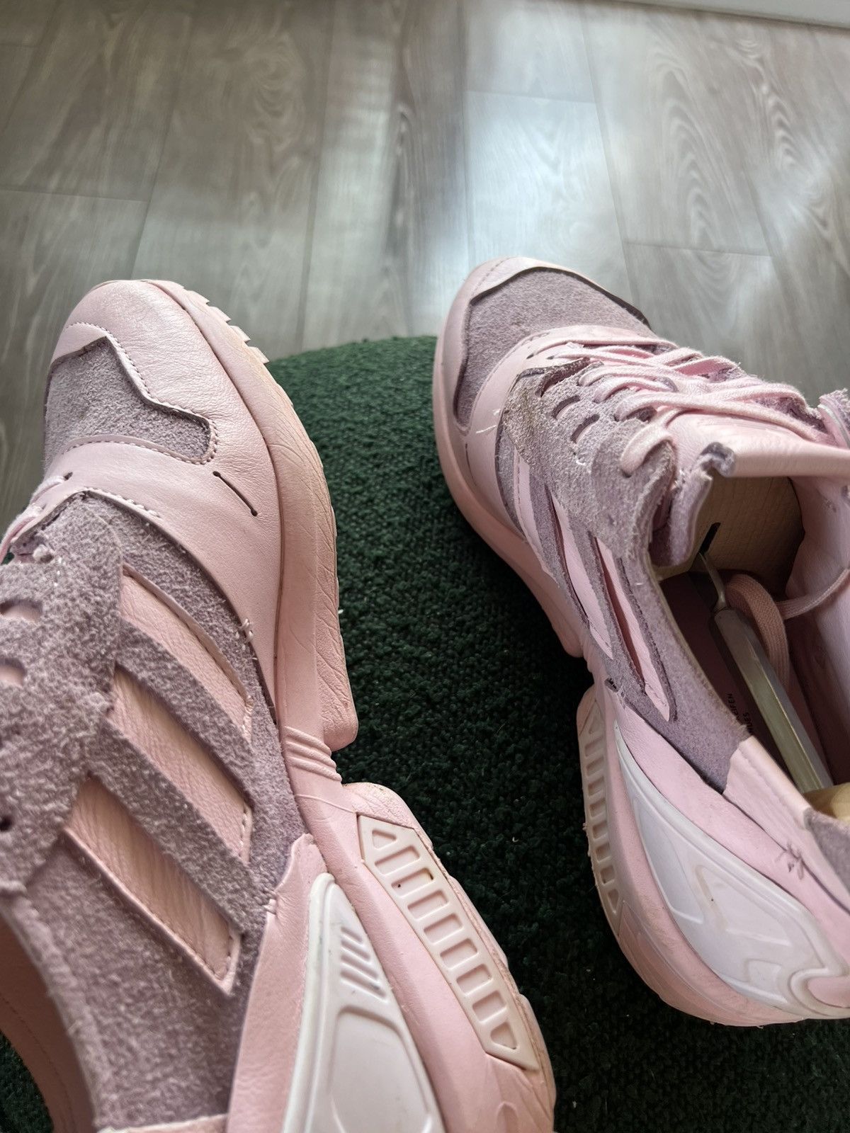 Adidas Adidas Luxury ZX 8000 „Minimalist Iconic” Leather Sneakers Size US 9 / EU 42 - 17 Thumbnail