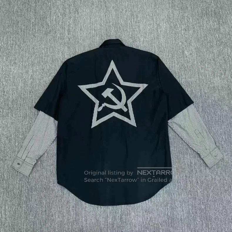 Vetements Vetements Fake Two-Piece Shirt Jacket Size US S / EU 44-46 / 1 - 2 Thumbnail