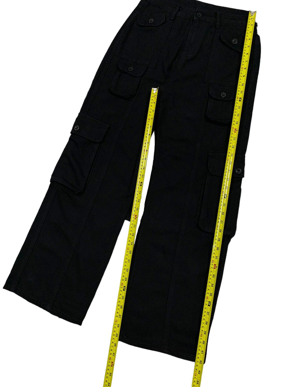 Issey Miyake Vintage Japanese Brand Baggy Multi-pockets Cargo Denim Style Size US 30 / EU 46 - 15 Thumbnail