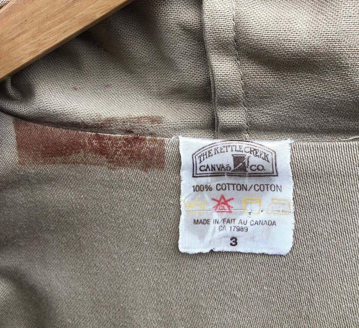 Vintage Vintage 80s The Kettle Creek Canvas Co Khakis Safari Jacket Size US L / EU 52-54 / 3 - 16 Thumbnail