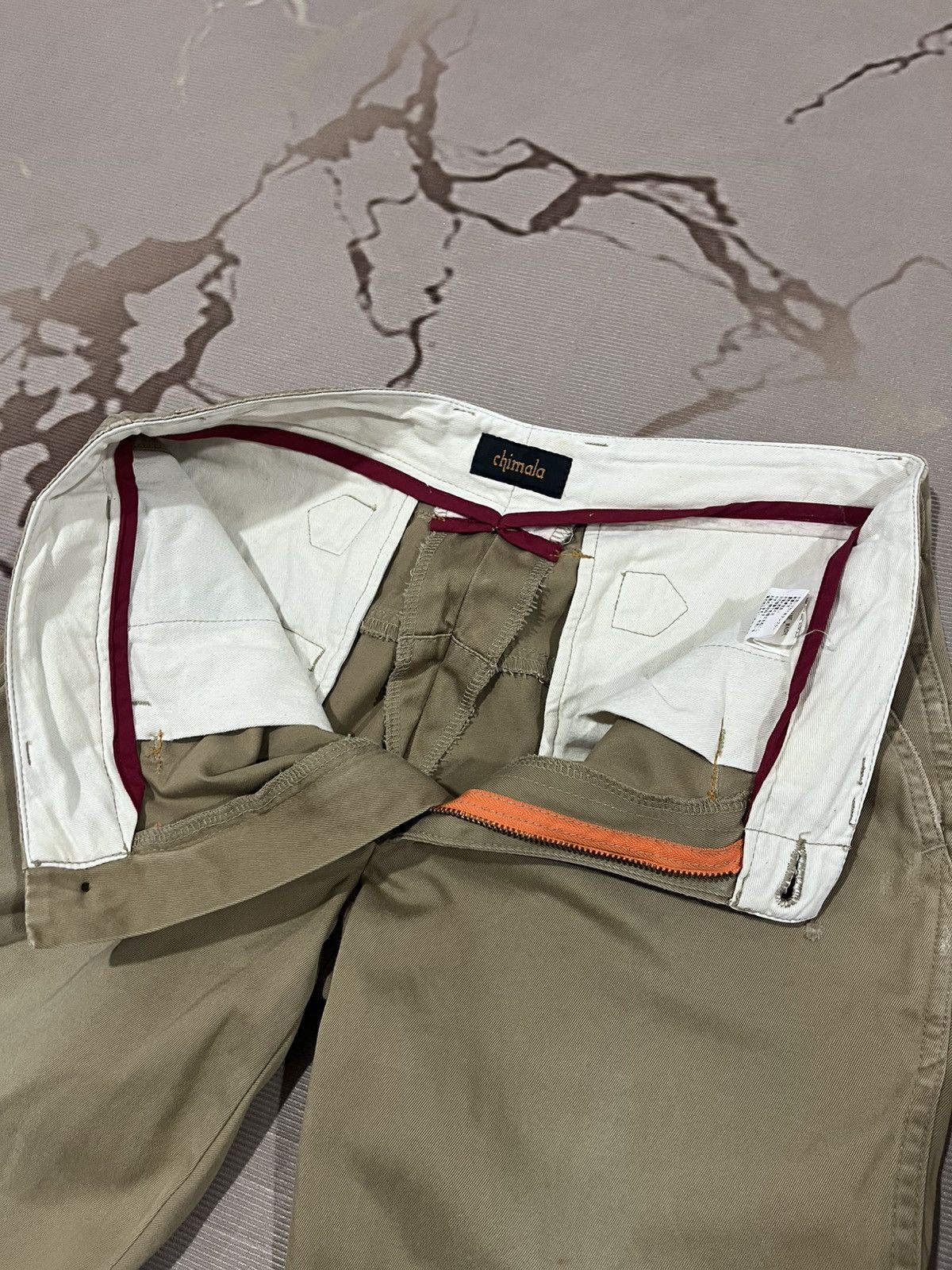 Chimala Chimala Japan Chino Chinch Back 50s Workwear Distress Size US 30 / EU 46 - 5 Thumbnail