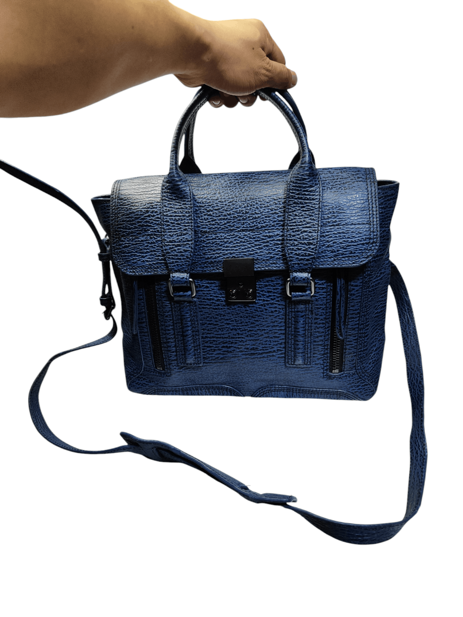 3.1 Phillip Lim PHILLIP LIM 3.1 Leather PASHLI Satchel Crossbody Bag Size ONE SIZE - 9 Thumbnail