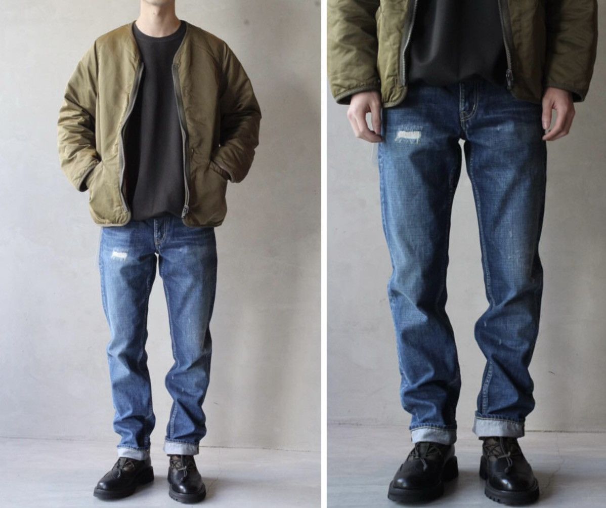 Visvim Visvim 03D12 Social Sculpture 03 Damaged-12，W36L30 Size US 36 / EU 52 - 3 Thumbnail