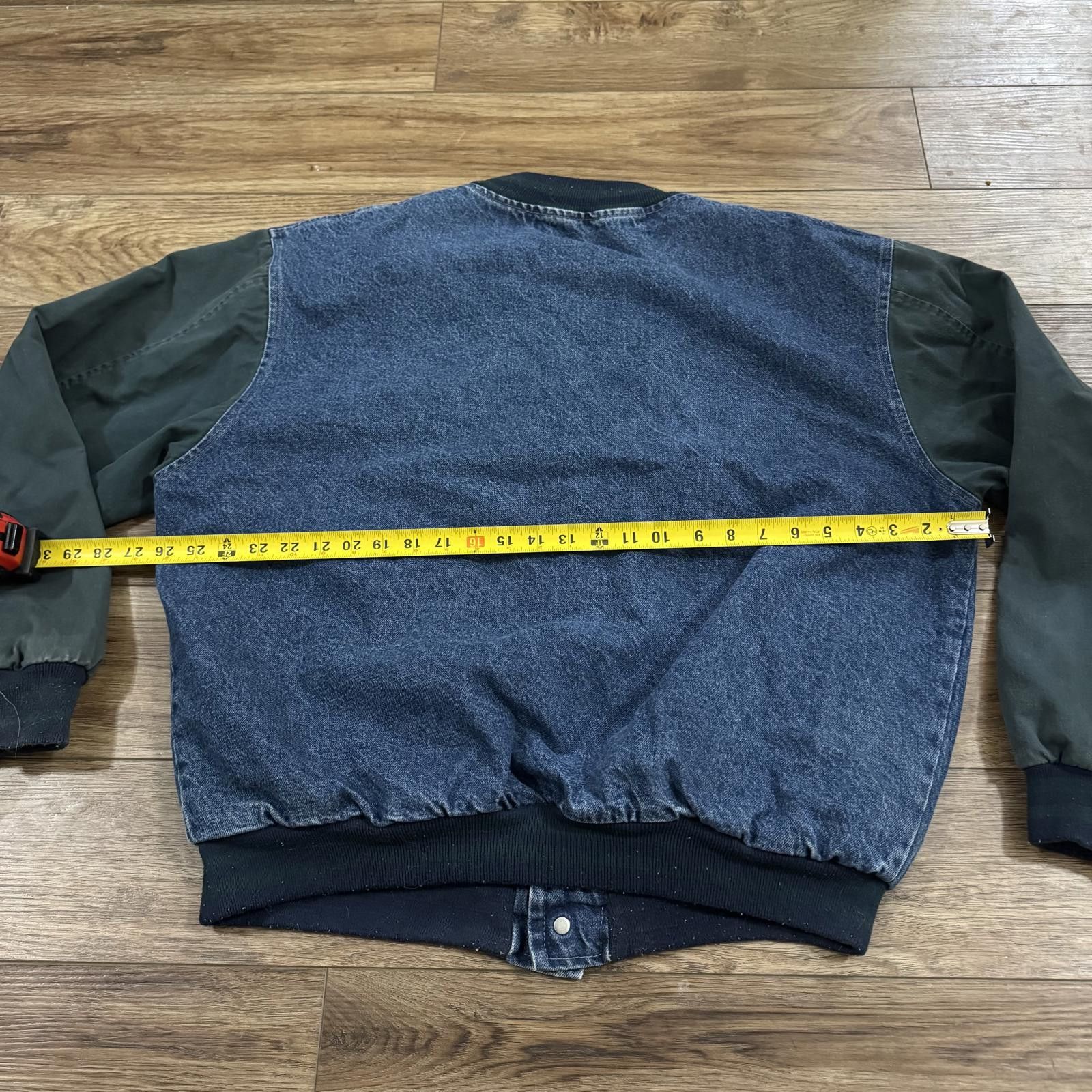 Other Vintage Ben & Jerry’s Denim Varsity Bomber Jacket 90s Size US XL / EU 56 / 4 - 7 Thumbnail