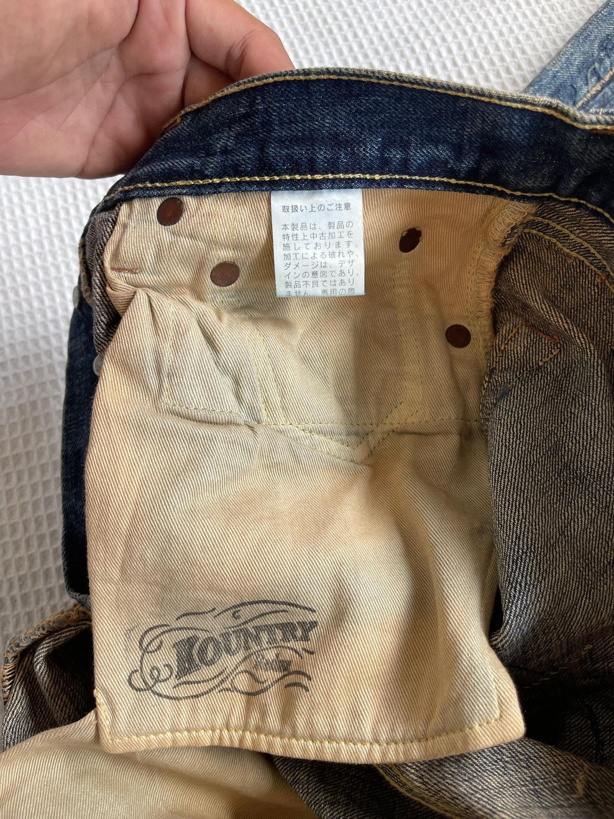 Kapital Kountry LastDrop🔥Rare🔥Kapital Kountry By Blue Handed Patchwork Jeans Size US 30 / EU 46 - 15 Thumbnail