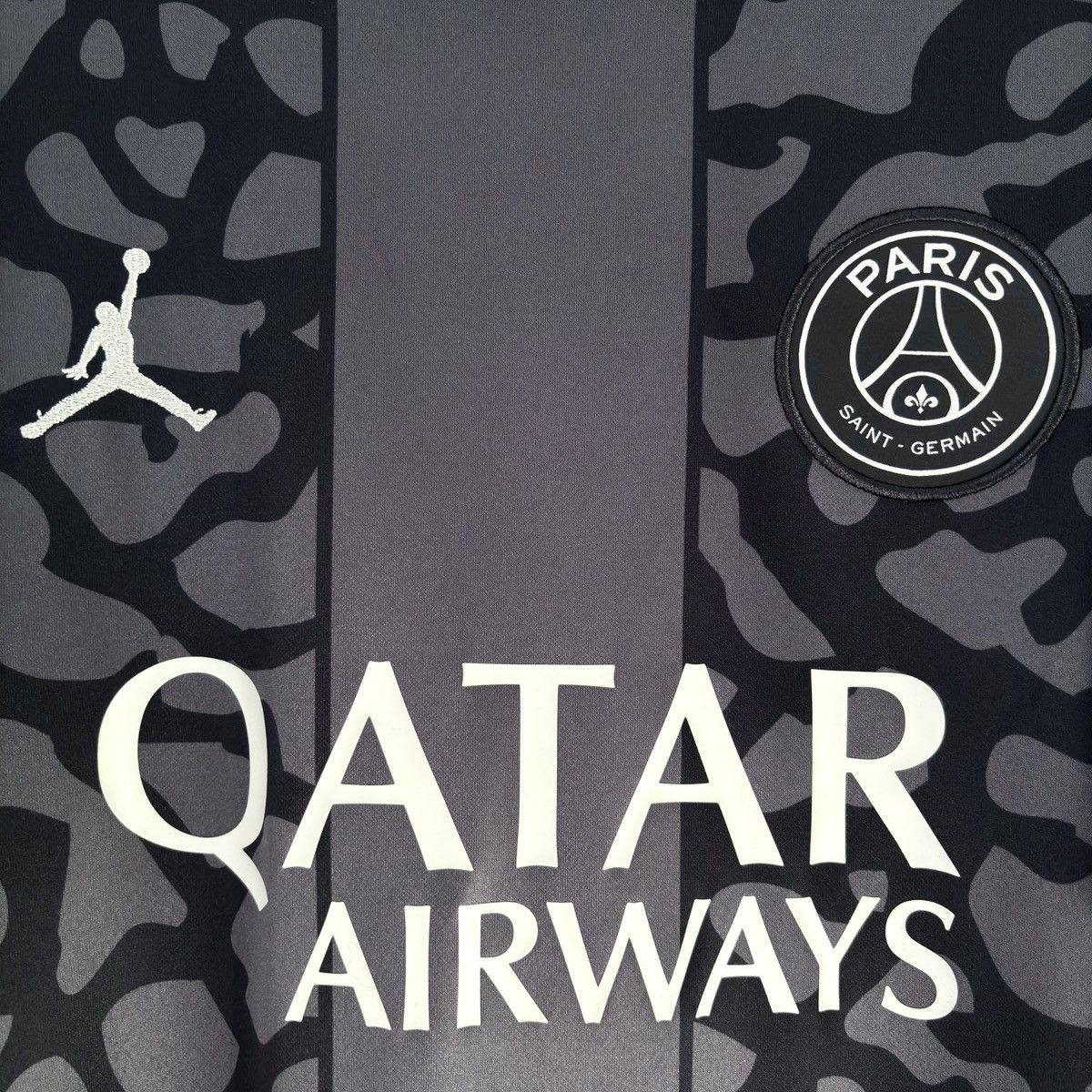 Jordan Brand × Nike 2023 2024 PSG Mbappe Nike Jordan Third Kit Soccer Jersey Tee Size US XL / EU 56 / 4 - 5 Thumbnail
