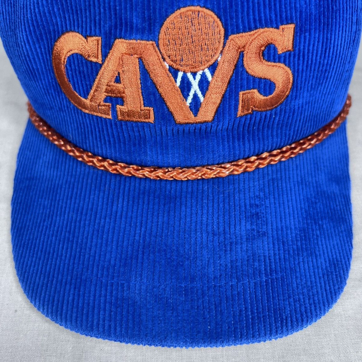 NBA 1990s NBA Cleveland Cavaliers Corduroy Embroidered Snapback Size ONE SIZE - 3 Thumbnail