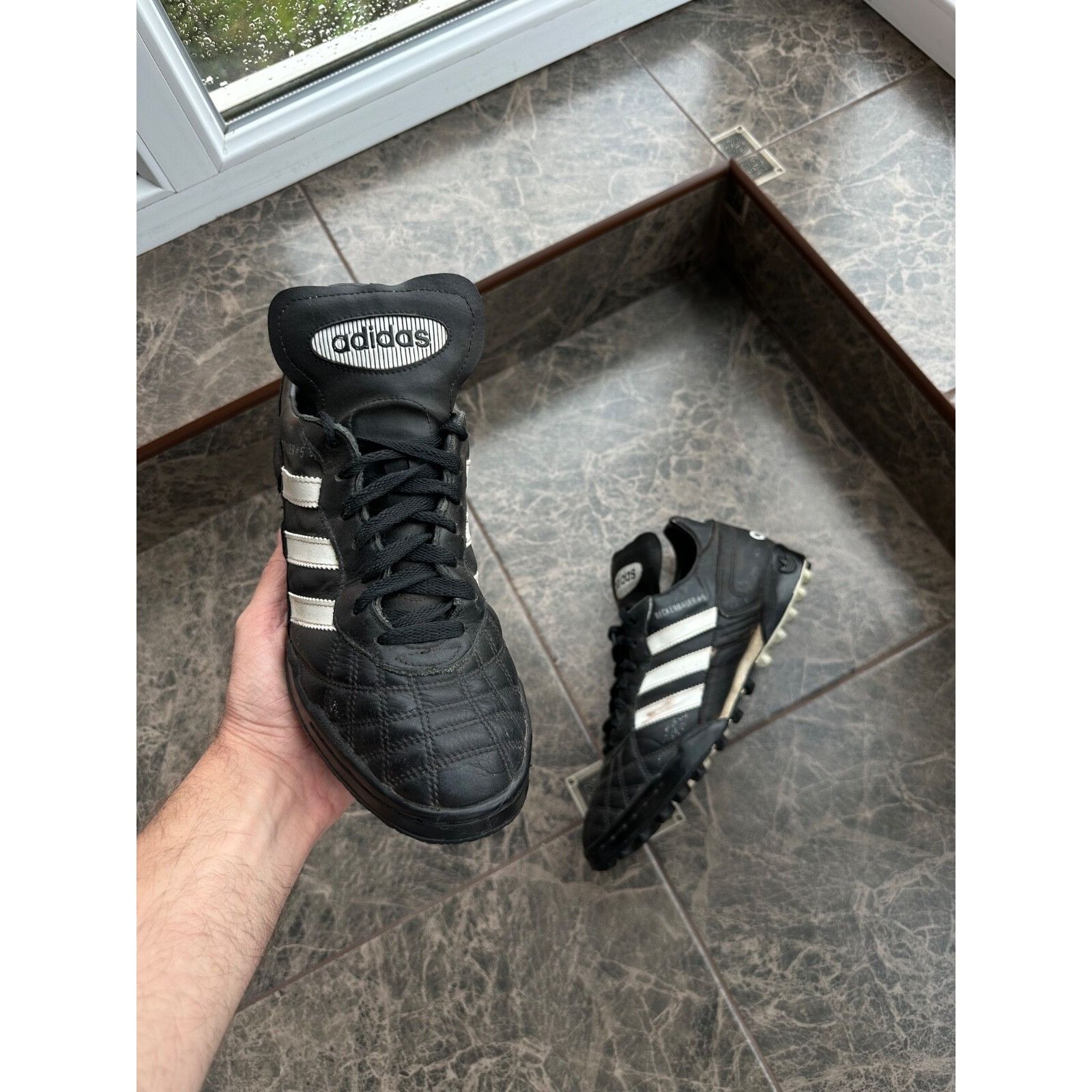 Adidas Adidas Becks Team Beckembauer#5TF 1997 Authentic Size 9,5 US Size US 9.5 / EU 42-43 - 6 Thumbnail