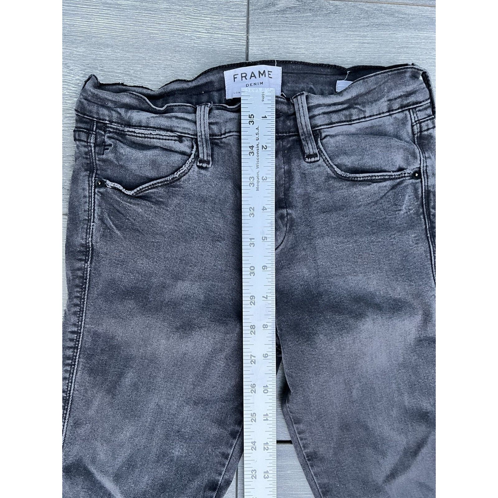 Frame Frame Denim Los Angeles Le Skinny de Jeanne Size 26 A000194 Size 26" / US 2 / IT 38 - 4 Thumbnail