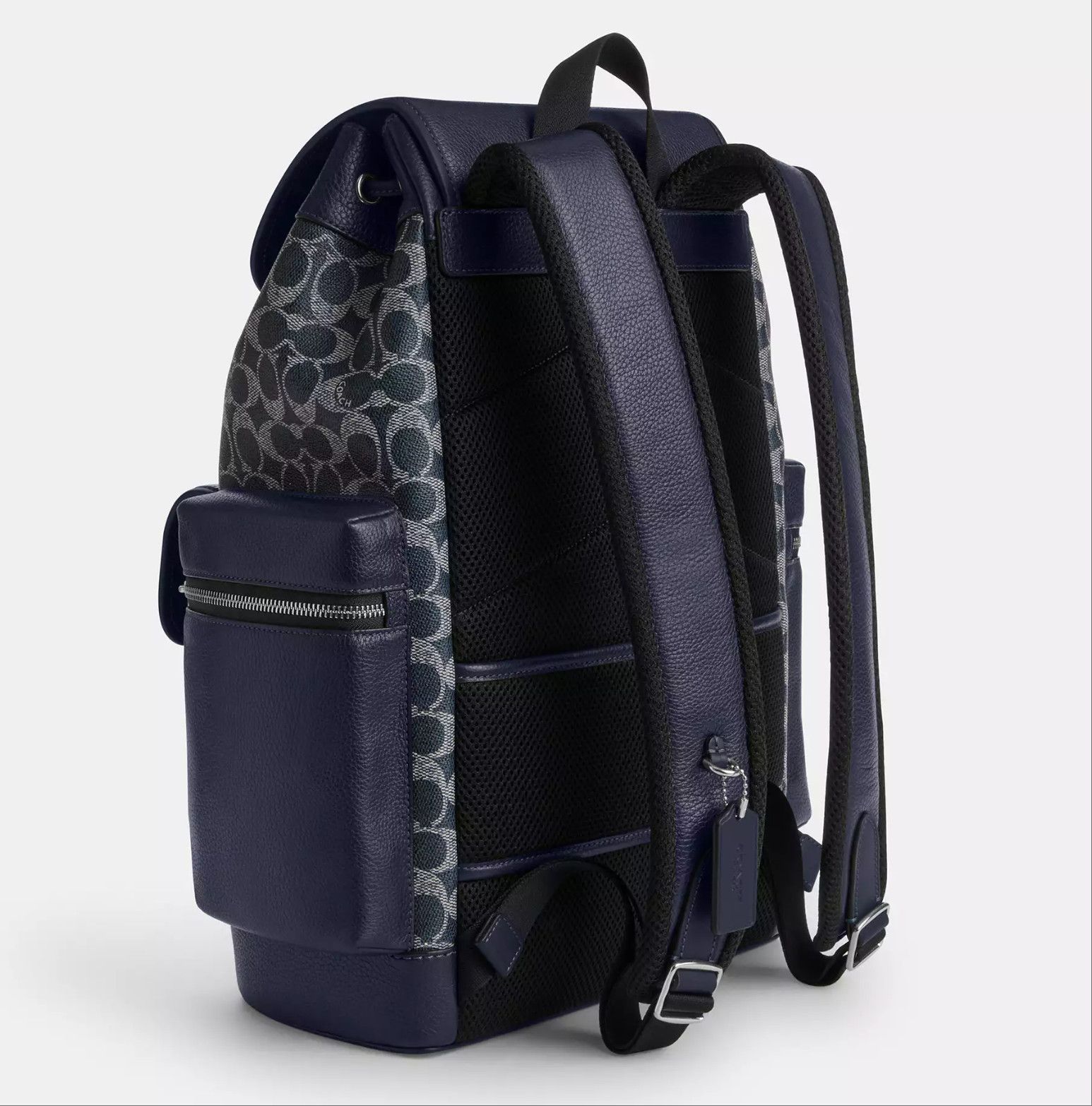 Coach Sprint Backpack In Colorblock Signature Canvas CBI12 Size ONE SIZE - 8 Thumbnail