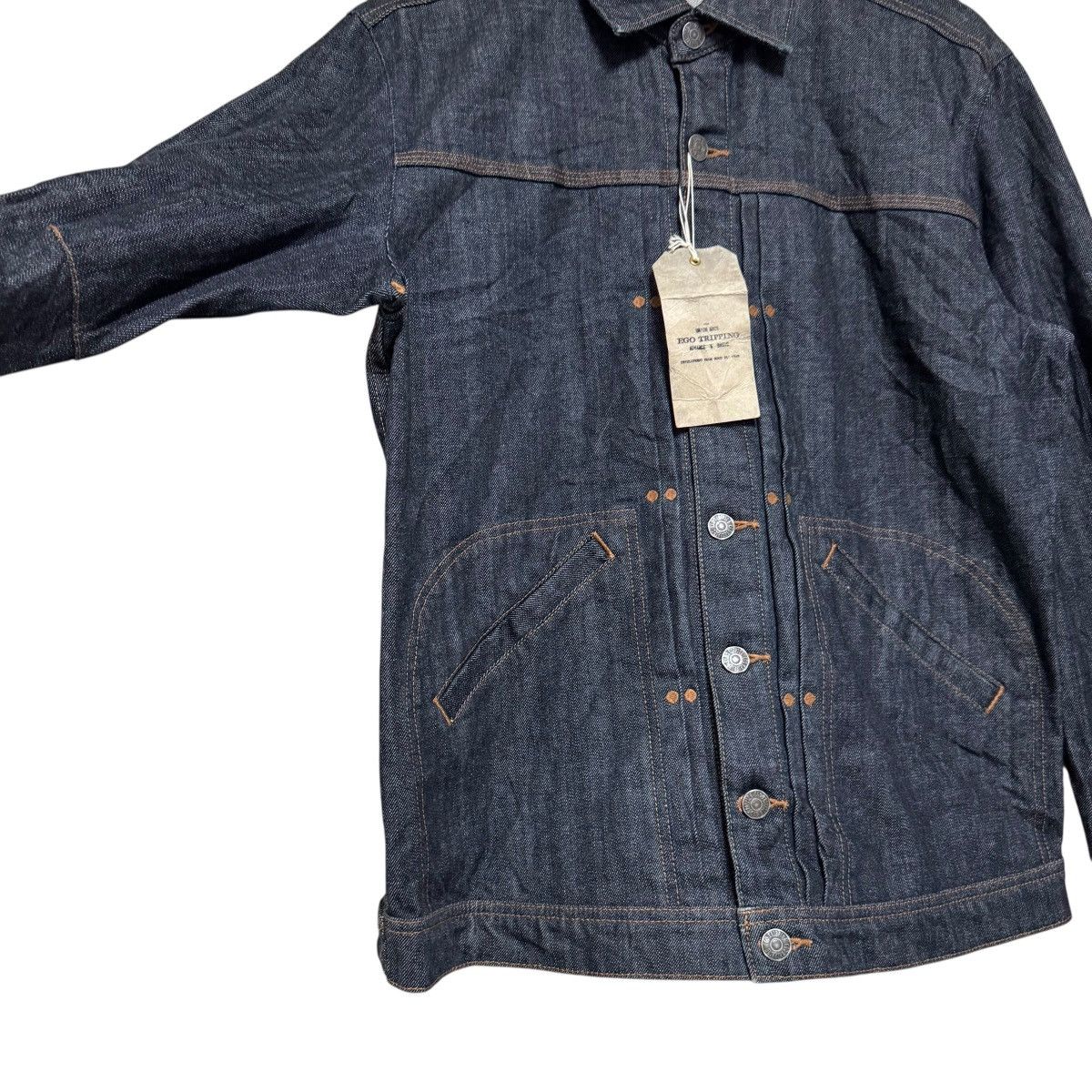 Warehouse & Co. BNWT Ego Tripping Denim Jacket Union Made Advance&Basic Size US M / EU 48-50 / 2 - 6 Thumbnail
