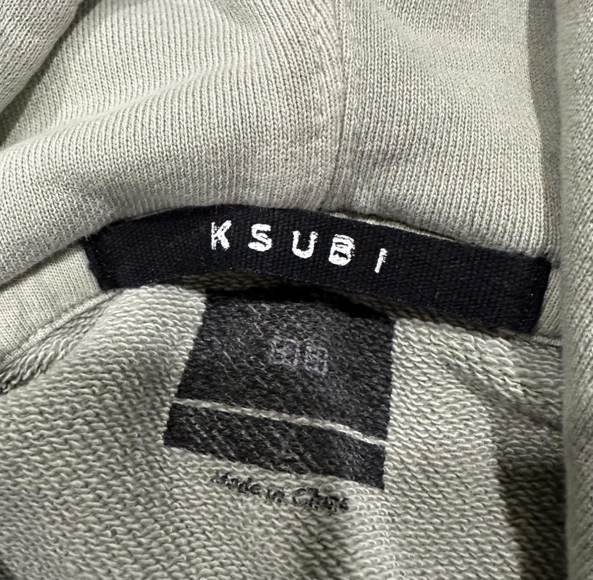 Ksubi Ksubi 4x4 Biggie Hoodie - Iced Grass Size US L / EU 52-54 / 3 - 3 Thumbnail