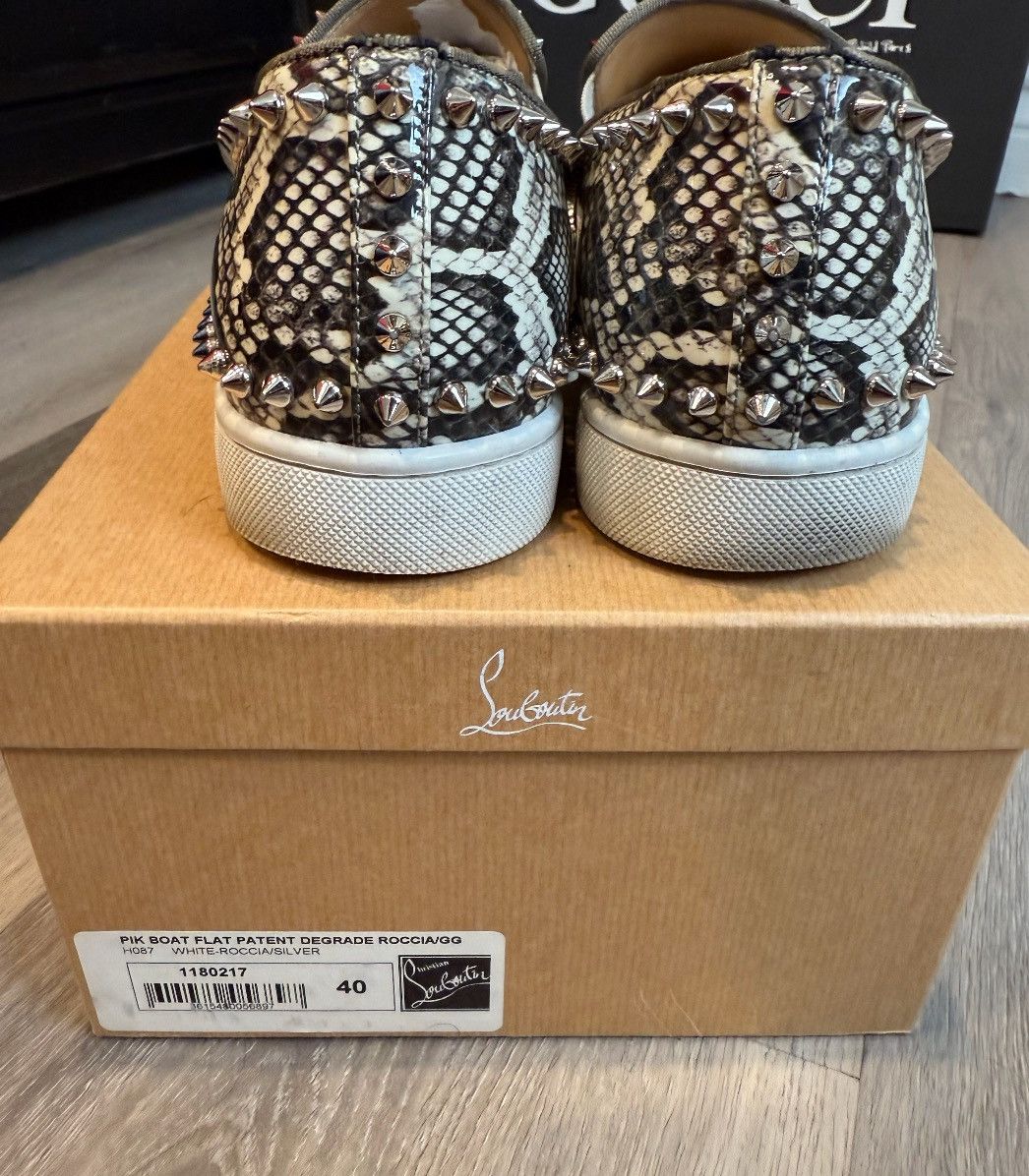 Christian Louboutin Christian Louboutin spike studs Snake Pattern Size US 7 / EU 40 - 2 Thumbnail
