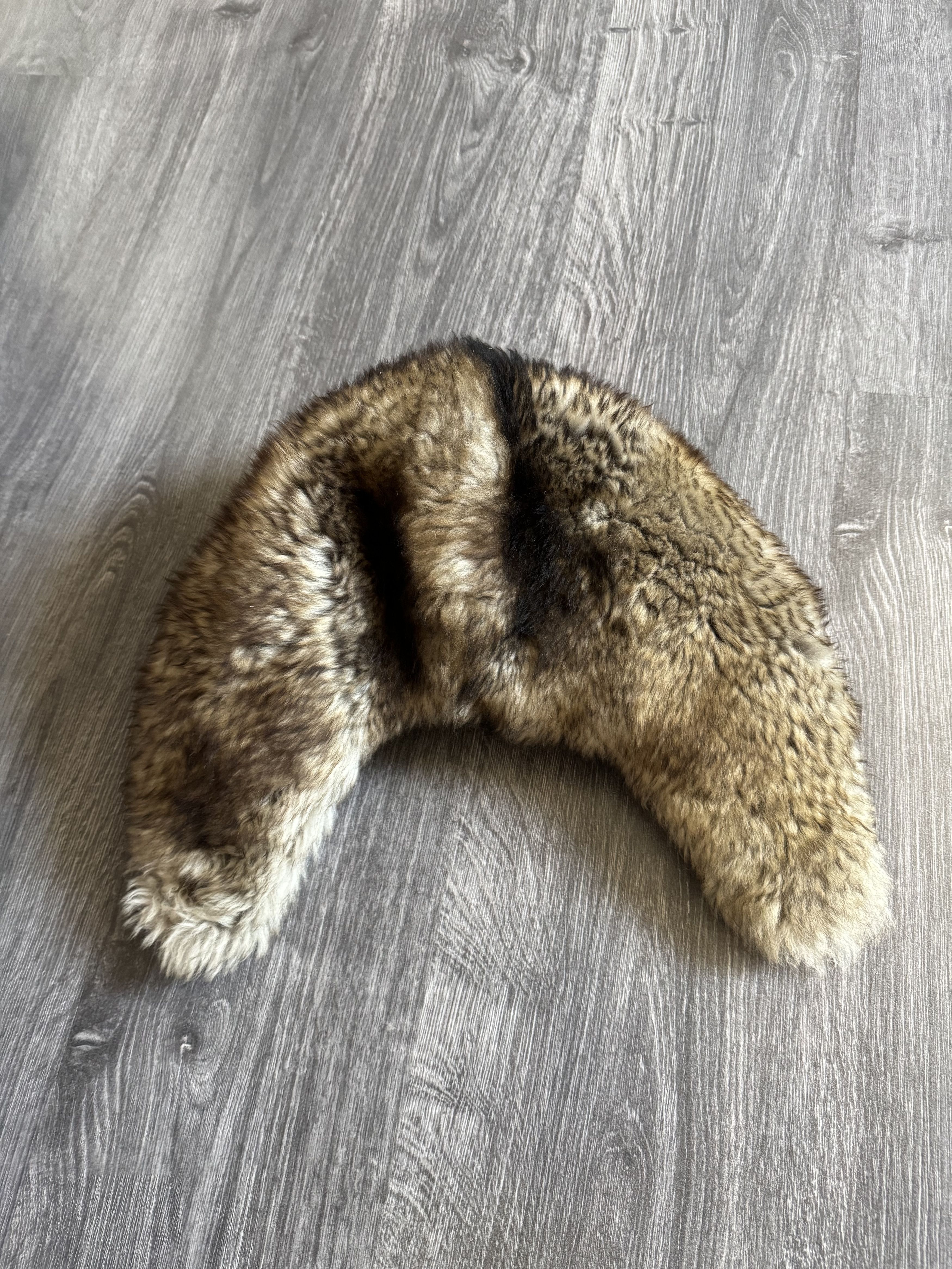 Japanese Brand Vintage 90s Crazy Y2k Mohair Fuzzy Hat Ushanka Punk Huge Size ONE SIZE - 4 Thumbnail