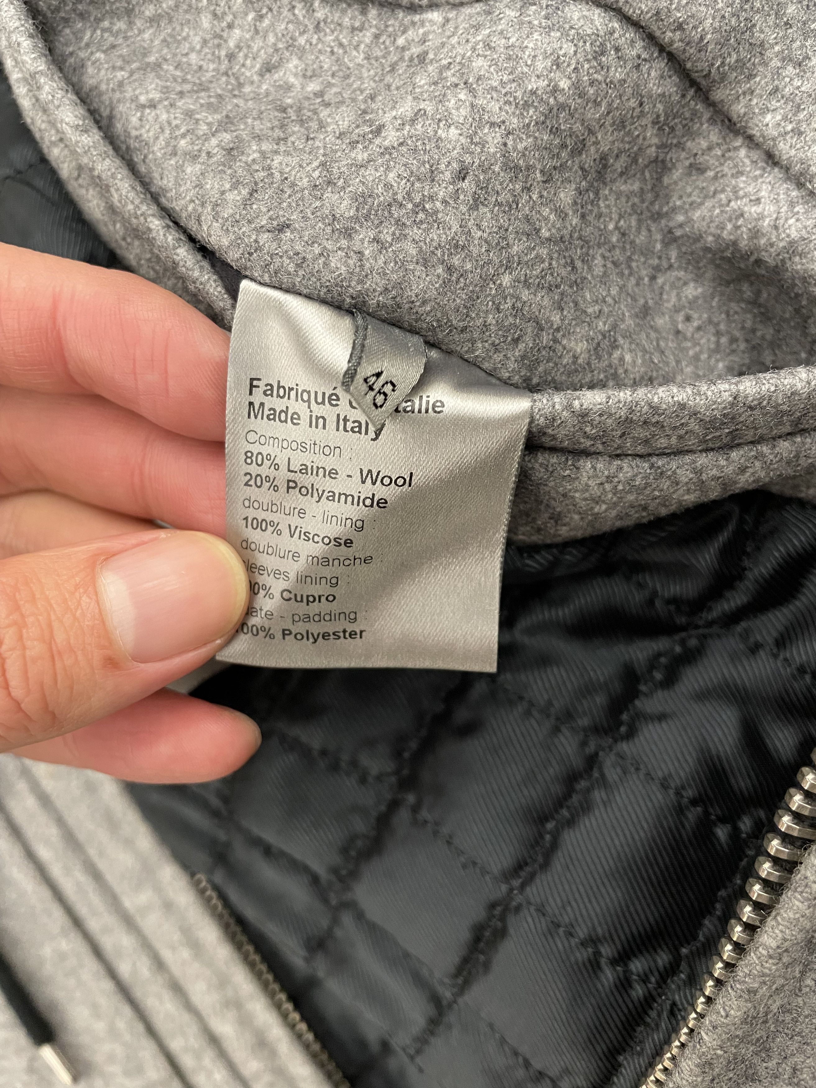 Dior Heavy wool hooded short coat Size US S / EU 44-46 / 1 - 5 Thumbnail