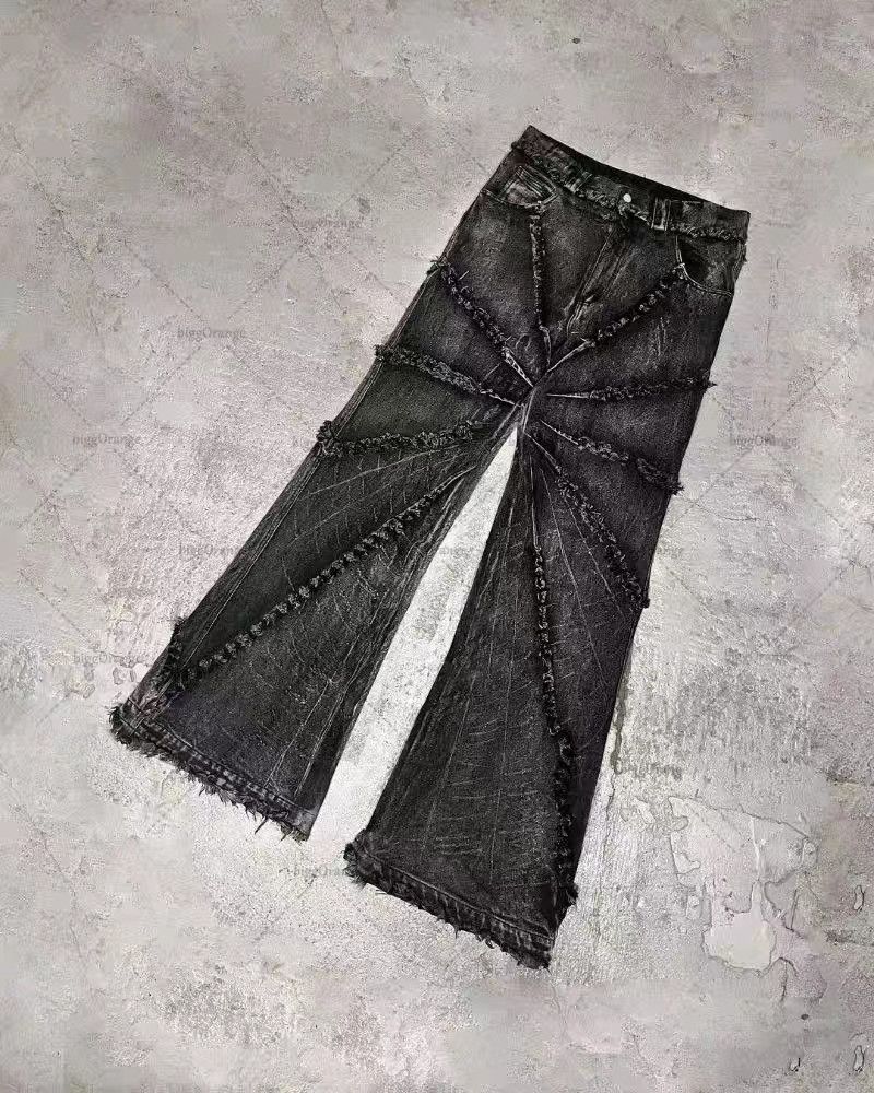 Japanese Brand × Jean Vintage raw edge high waist skinny jeans Size US 30 / EU 46 - 5 Thumbnail