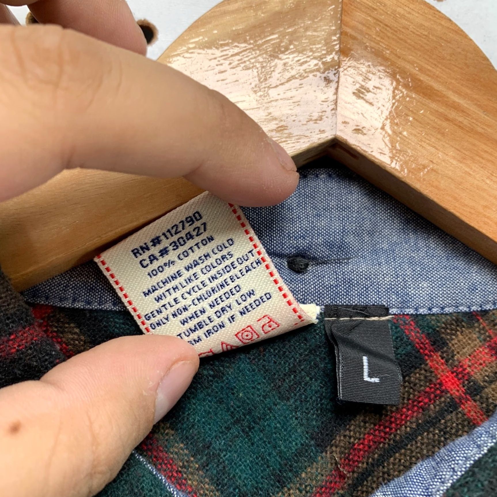 True Religion True Religion Shirt Mens Large Tartan Plaid Flannel Long Sleeve Button-Up Casual Hip Hop Western Multicolor Cotton Size US L / EU 52-54 / 3 - 6 Thumbnail